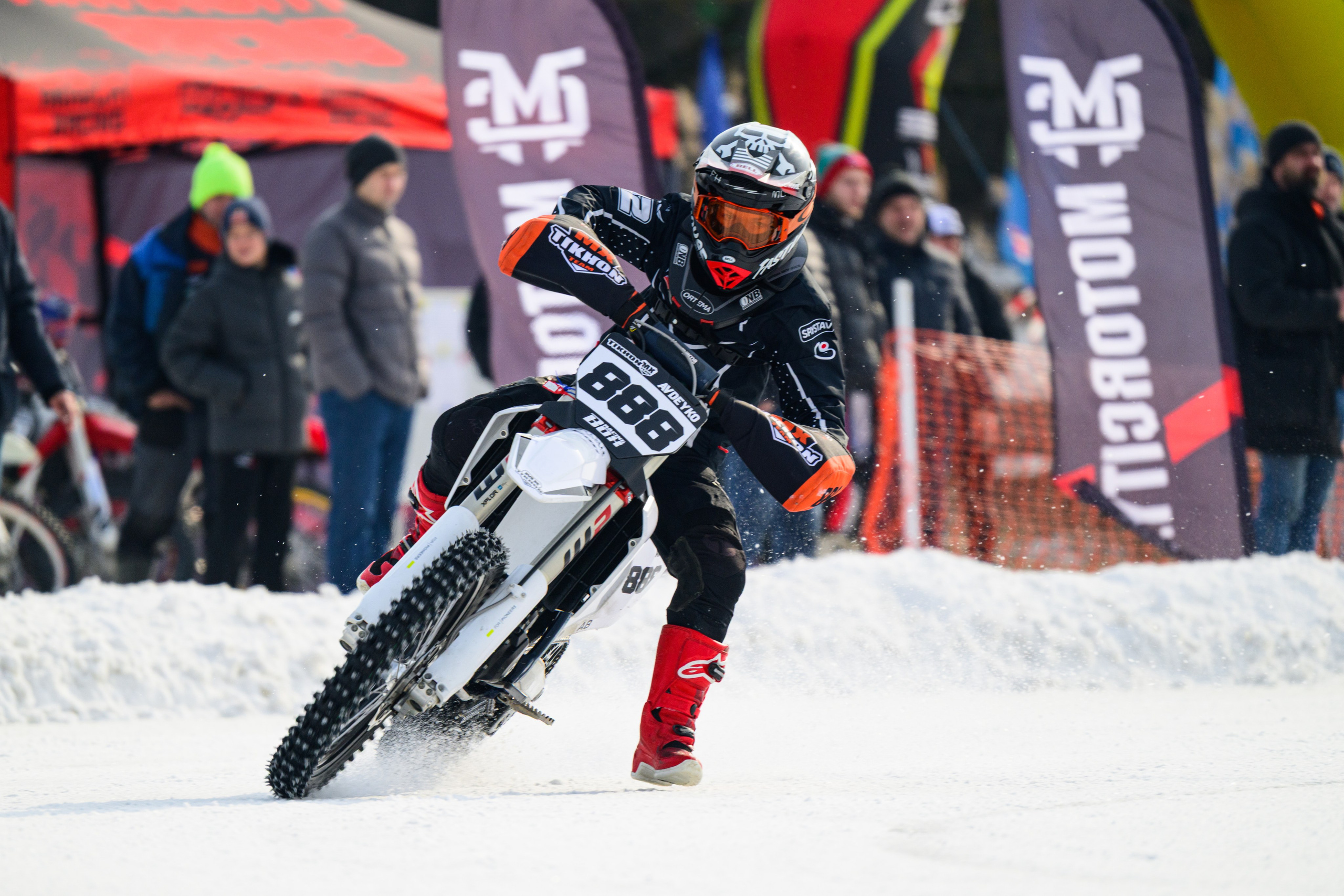 КУБОК МФР по мотокроссу на льду MX-SPEEDWAY, Анархия Рейсинг, Анатолий Ушаков, Мотокросс, Спидвей, Мотогонки, фотограф Антон Медведев, icoguar, Крылатское