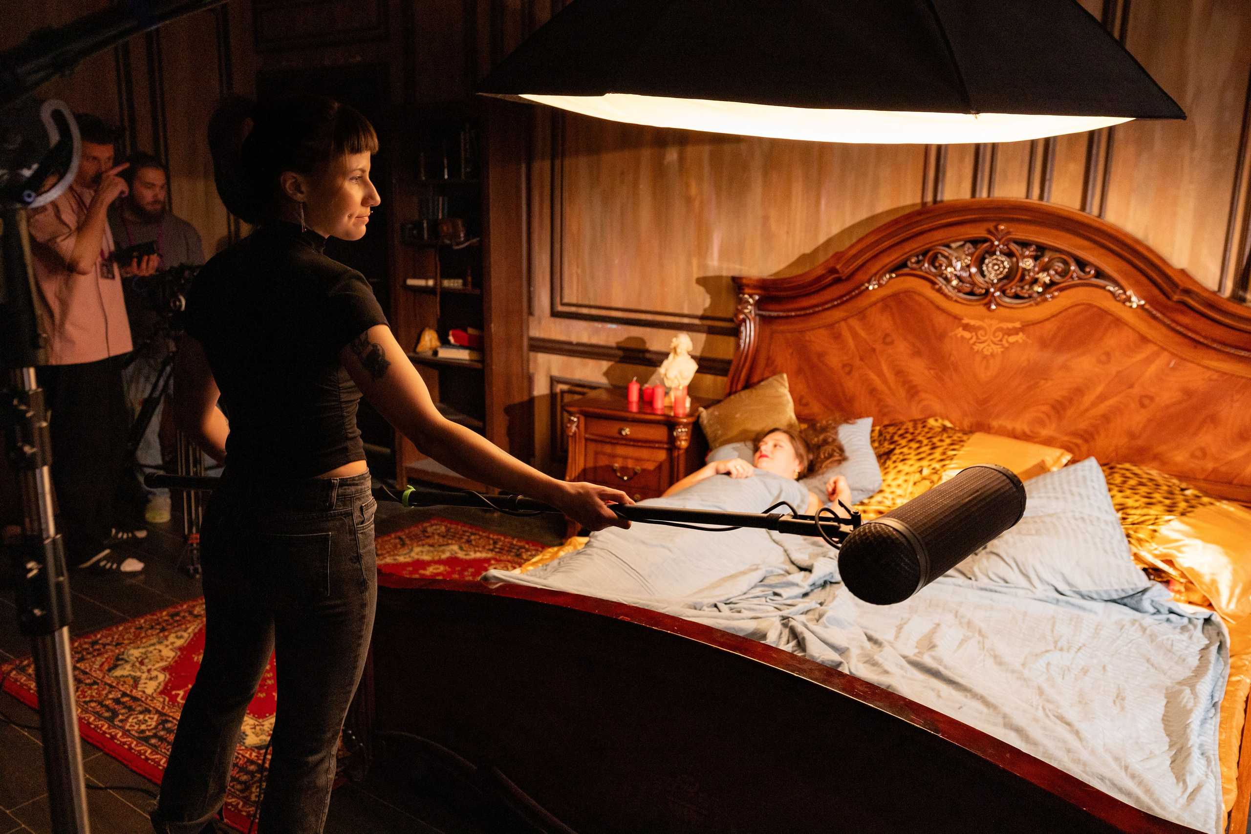 Киносъемки «Спящие красавицы». Фотограф/видеограф в Санкт-Петербурге Динара Гольдина