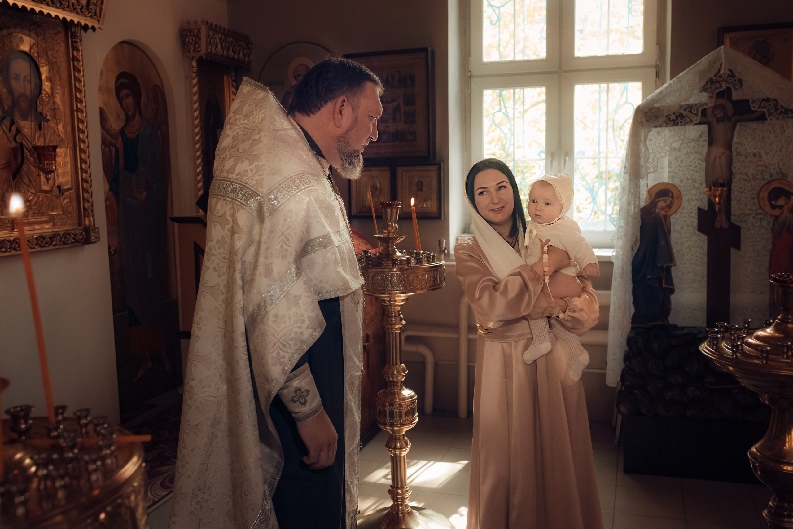 Таинство Крещения Василисы. Съемка Таинств Крещения Венчания, детские и семейные съемки в Пензе