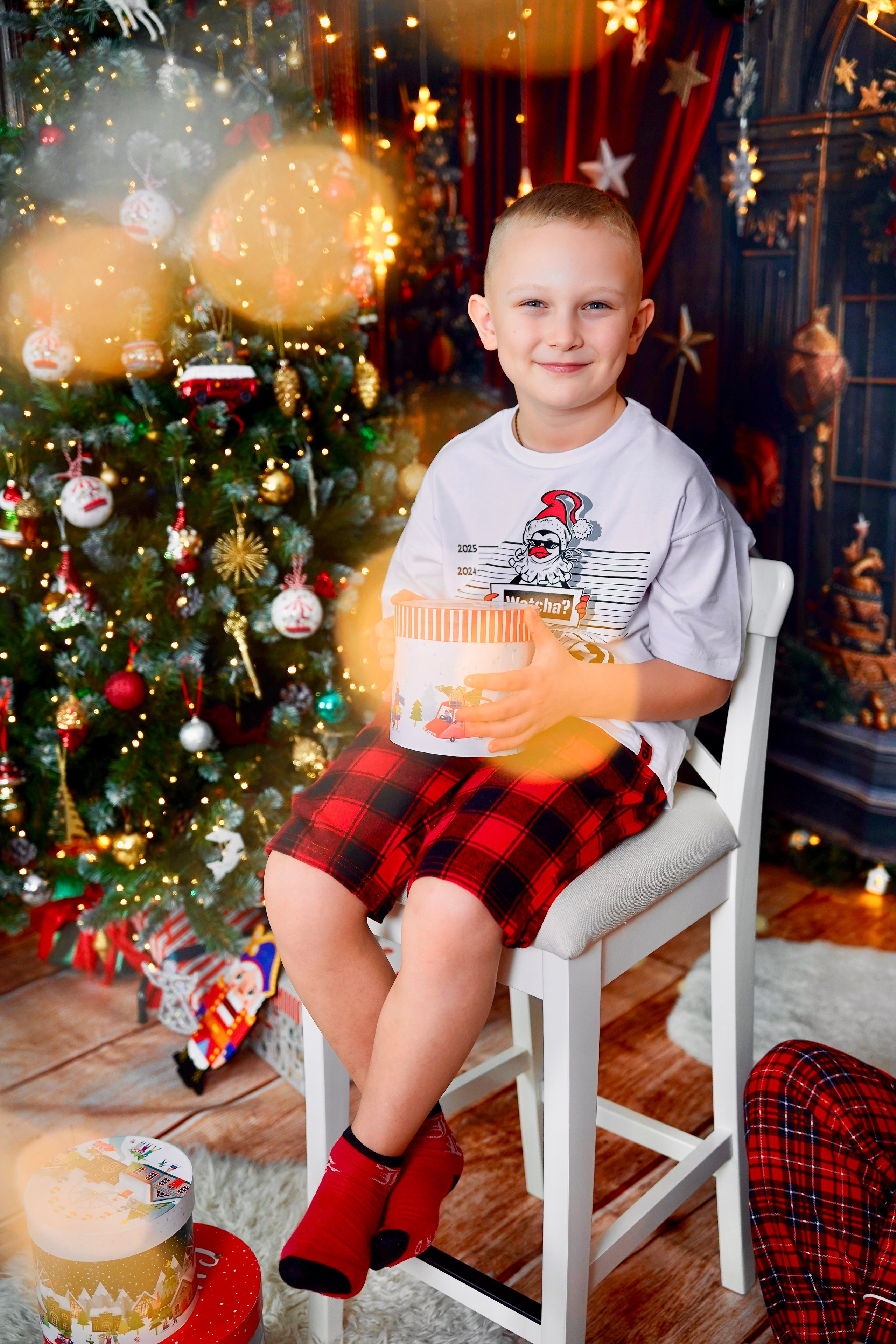 Новогодний фотопроект 2025 № 5. Семейный и детский фотограф Александра Гвоздикова