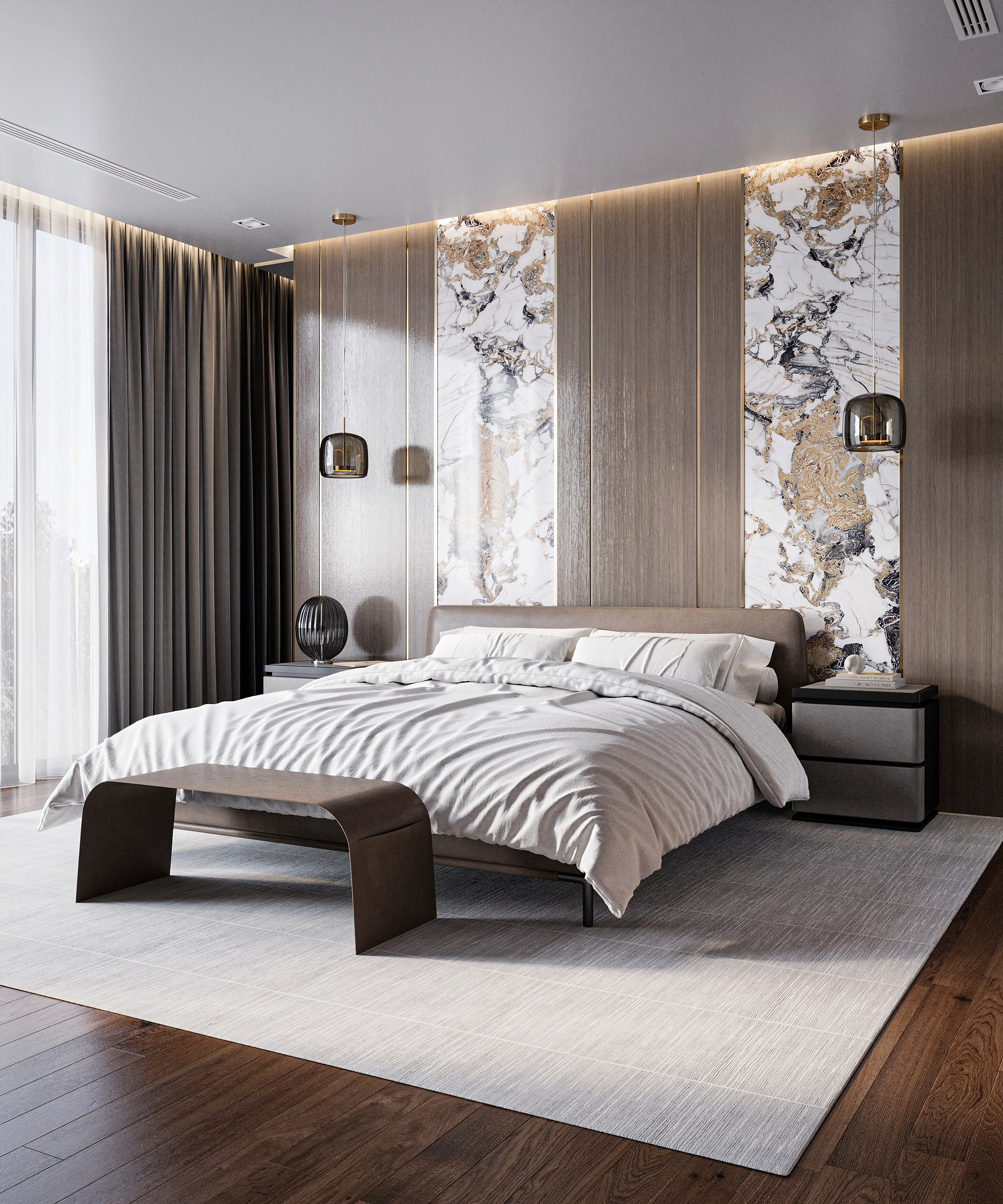 Гостевая спальня. Kindhard-design