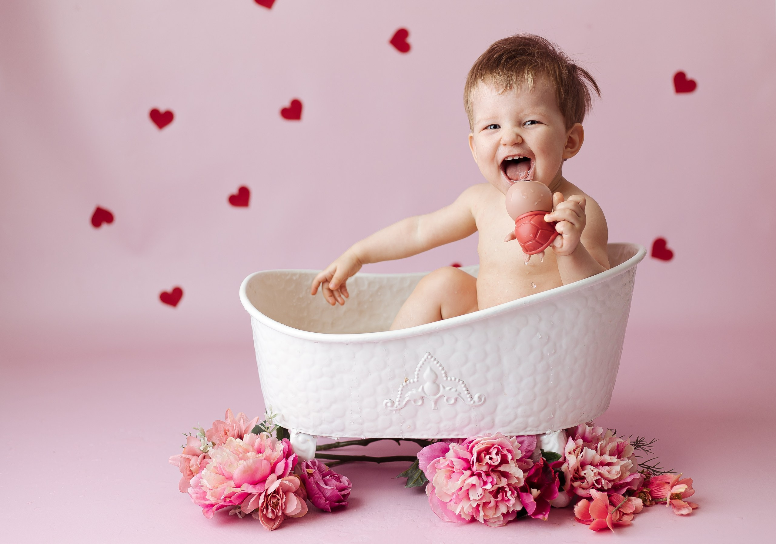 Ванночки. Фотограф беременности, новорожденных Москва. годики под ключ