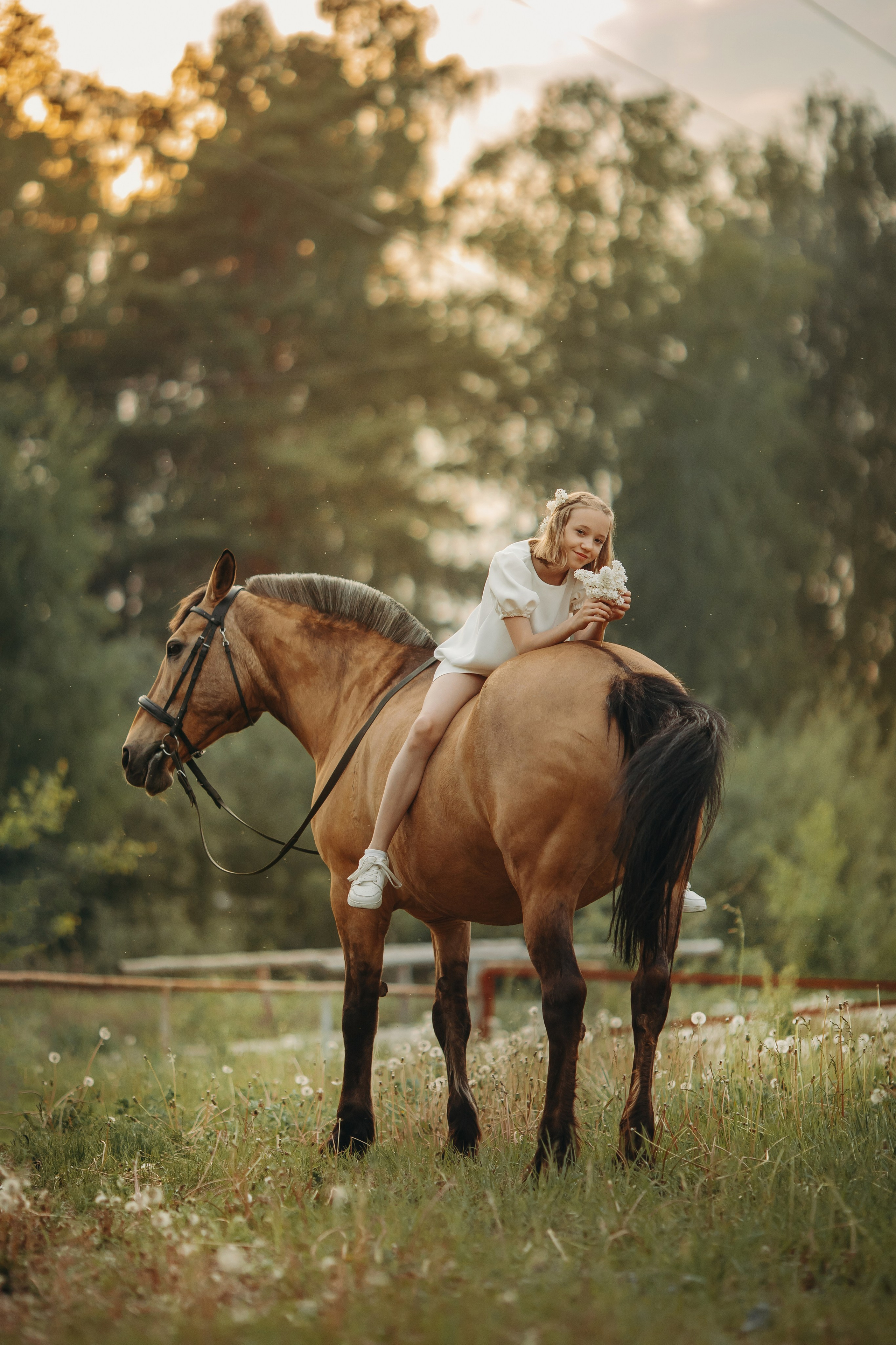 Даша и Ева. Анна Молчанова конный фотограф в Тюмени | фотосессии с лошадьми Тюмень
