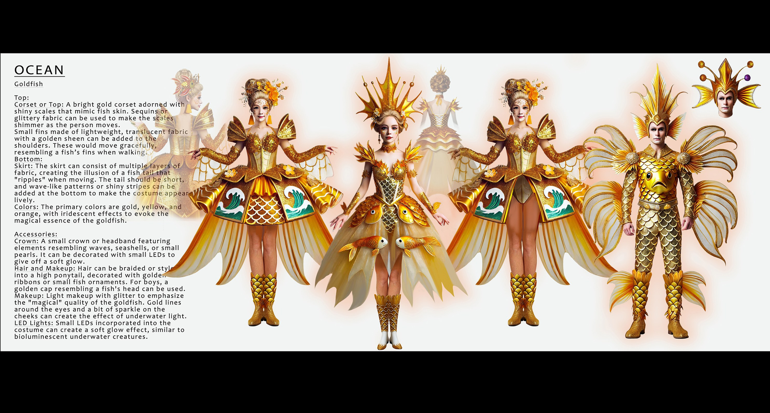 COSTUME DESIGN. Munina Dina. Set design portfolio