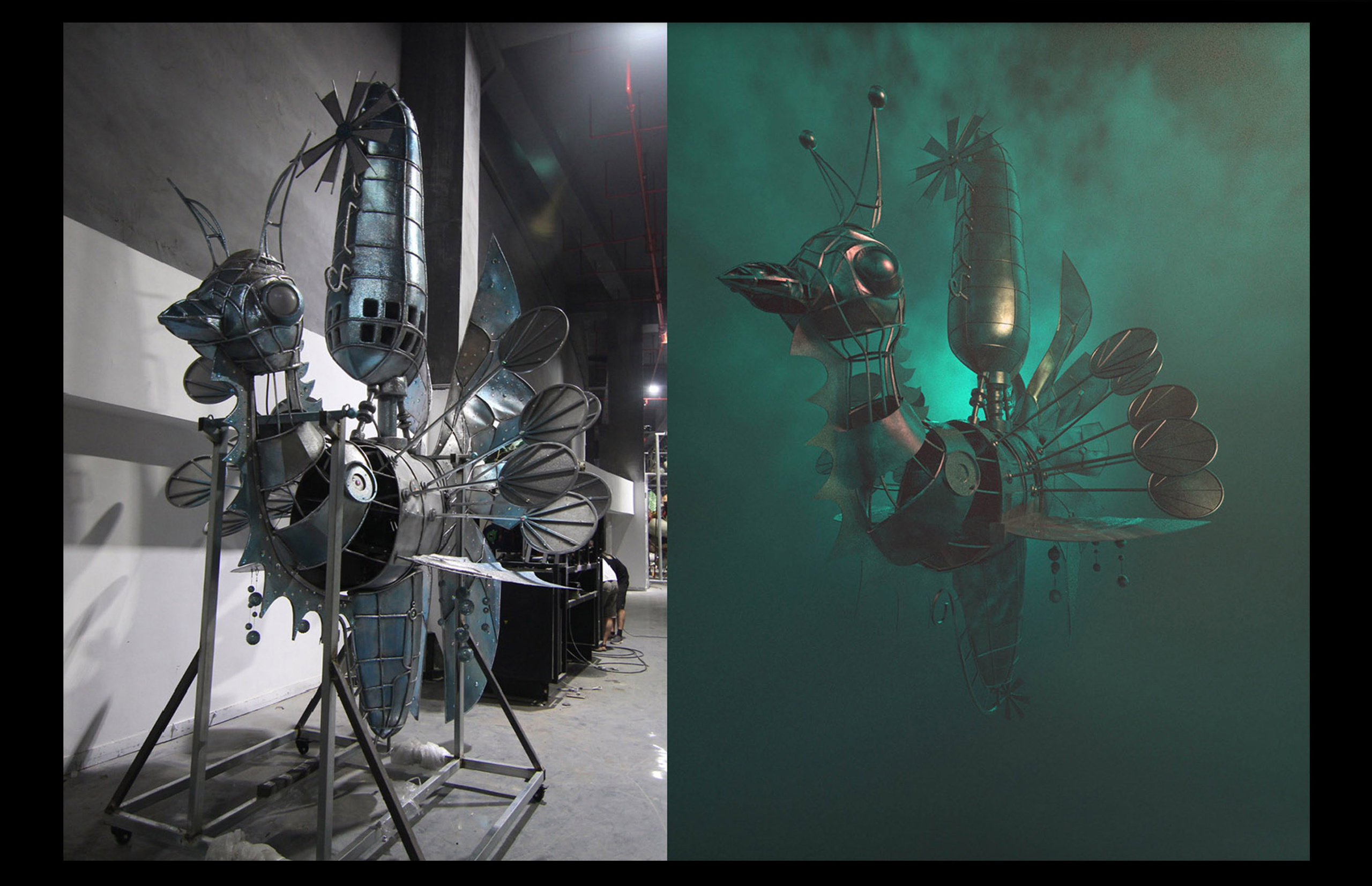 PLATFORMS FOR THEMED PARKS. Munina Dina. Set design portfolio