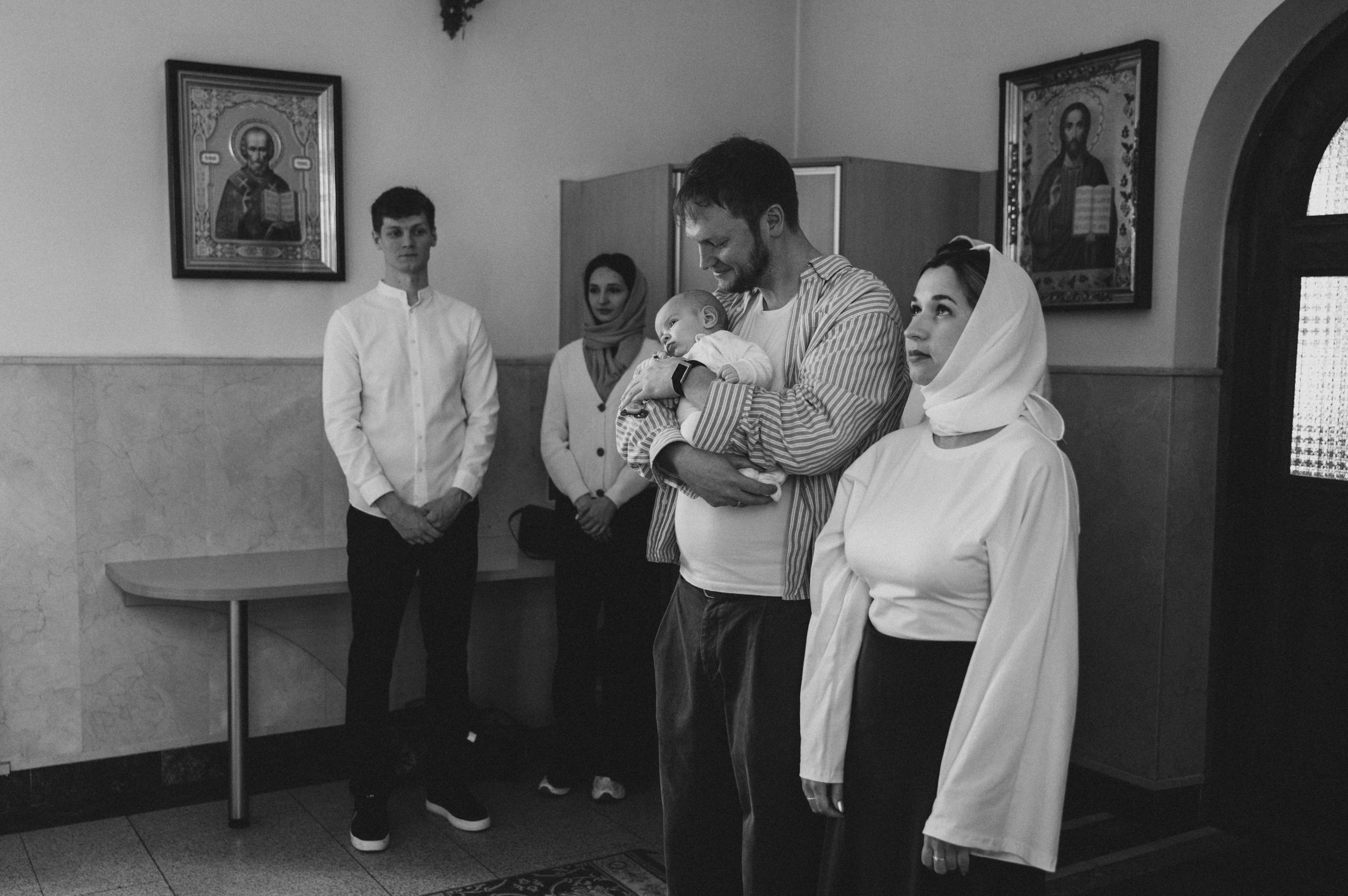 Крещение Артура (Храм Марии Магдалины). Семейный фотограф в Минске Дарья Дреко