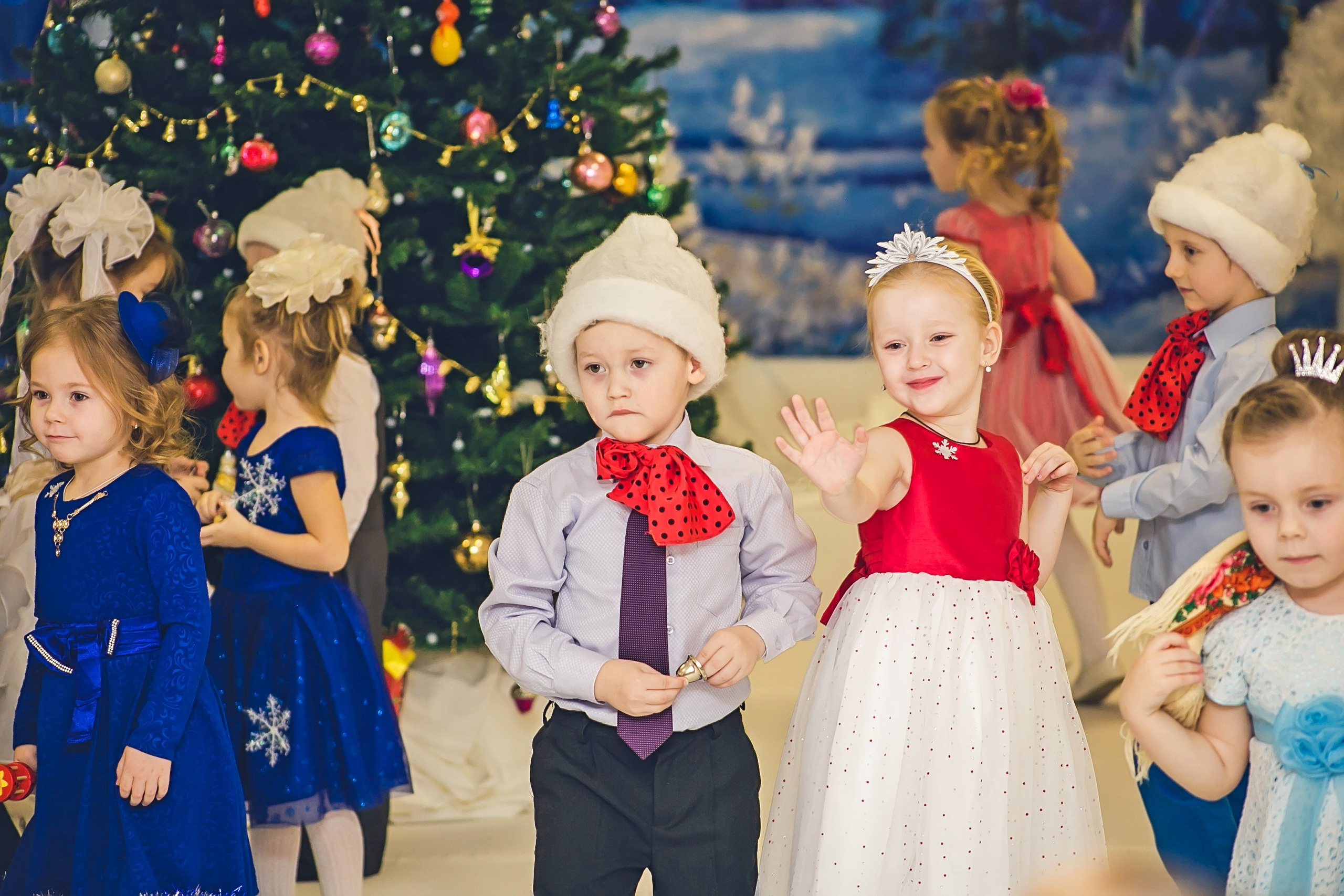 Новый год в саду. Семейный и детский фотограф в Нижнем Новгороде