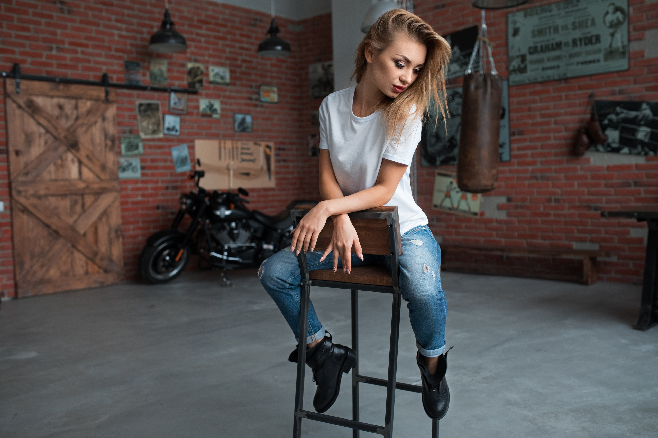 Фотосет с Ольгой в интерьере для «себя»