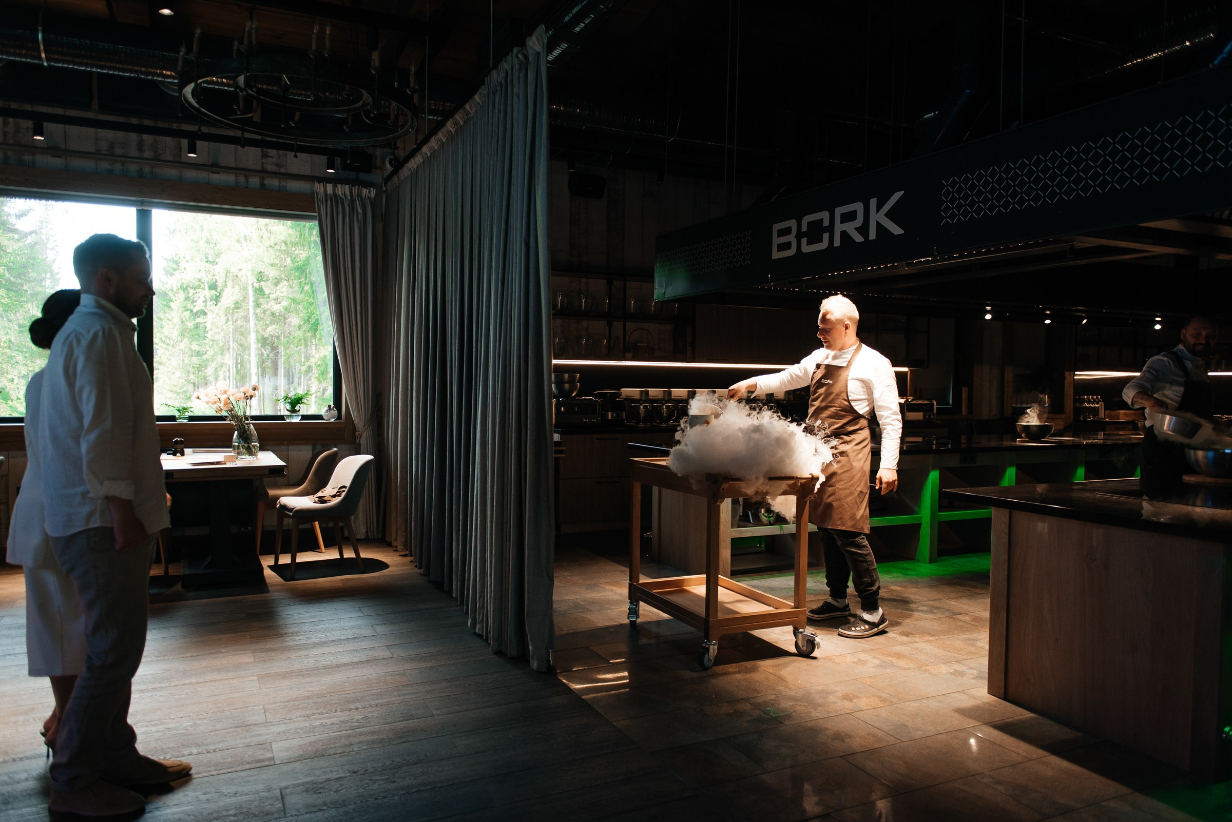 свадебный ужин в ресторане Чаща в Охта парке