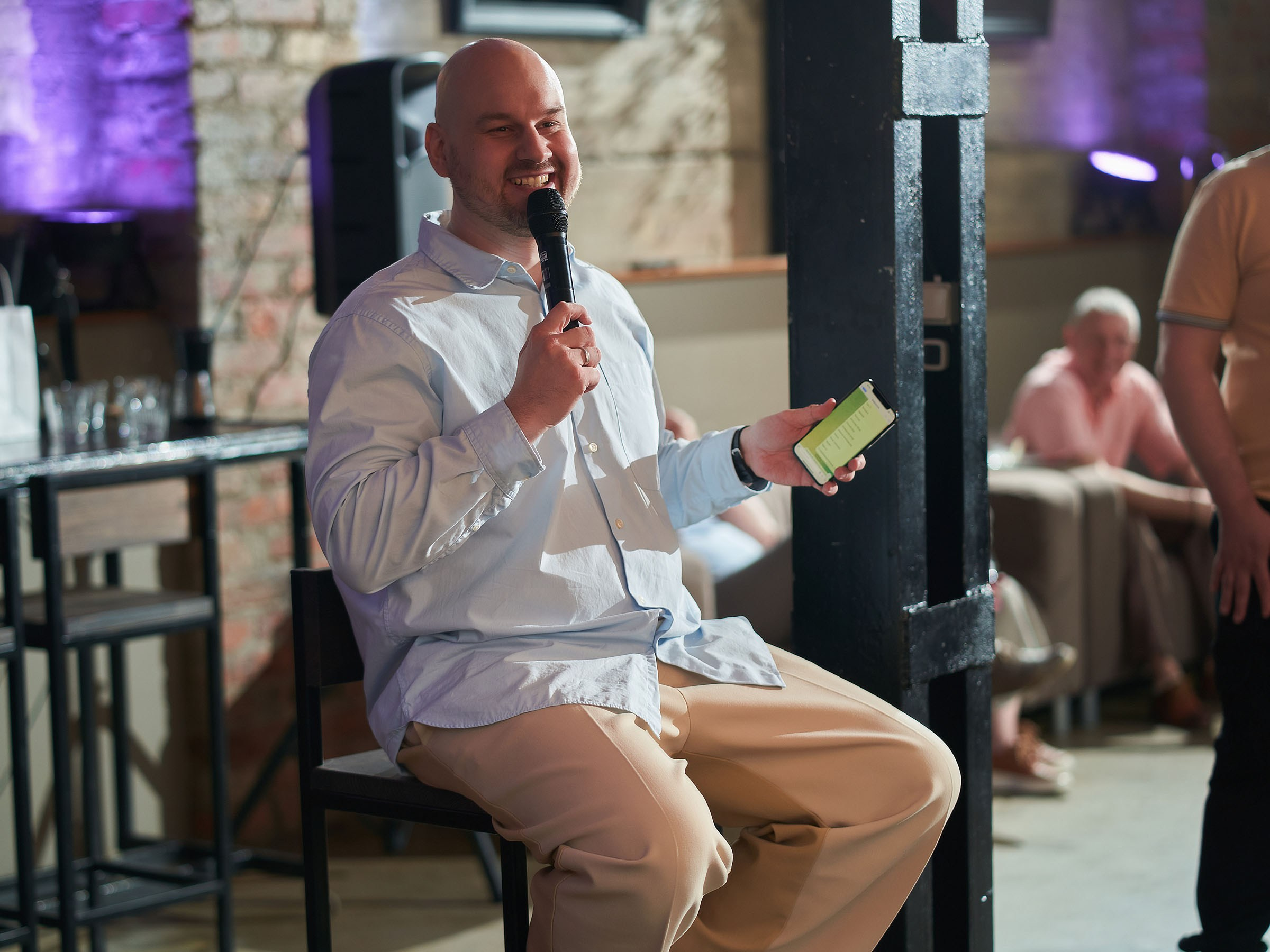 День Рождения Ильи. Фотограф в Москве Нафиков Руслан. Репортажная съемка, Портрет