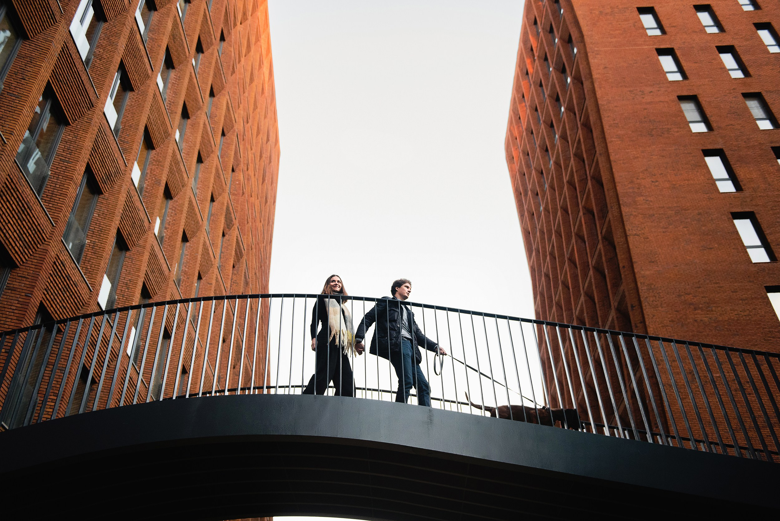 Катя, Дима и Дакота. Городская Love Story. Семейный Фотограф в Москве Ирина Хохлова