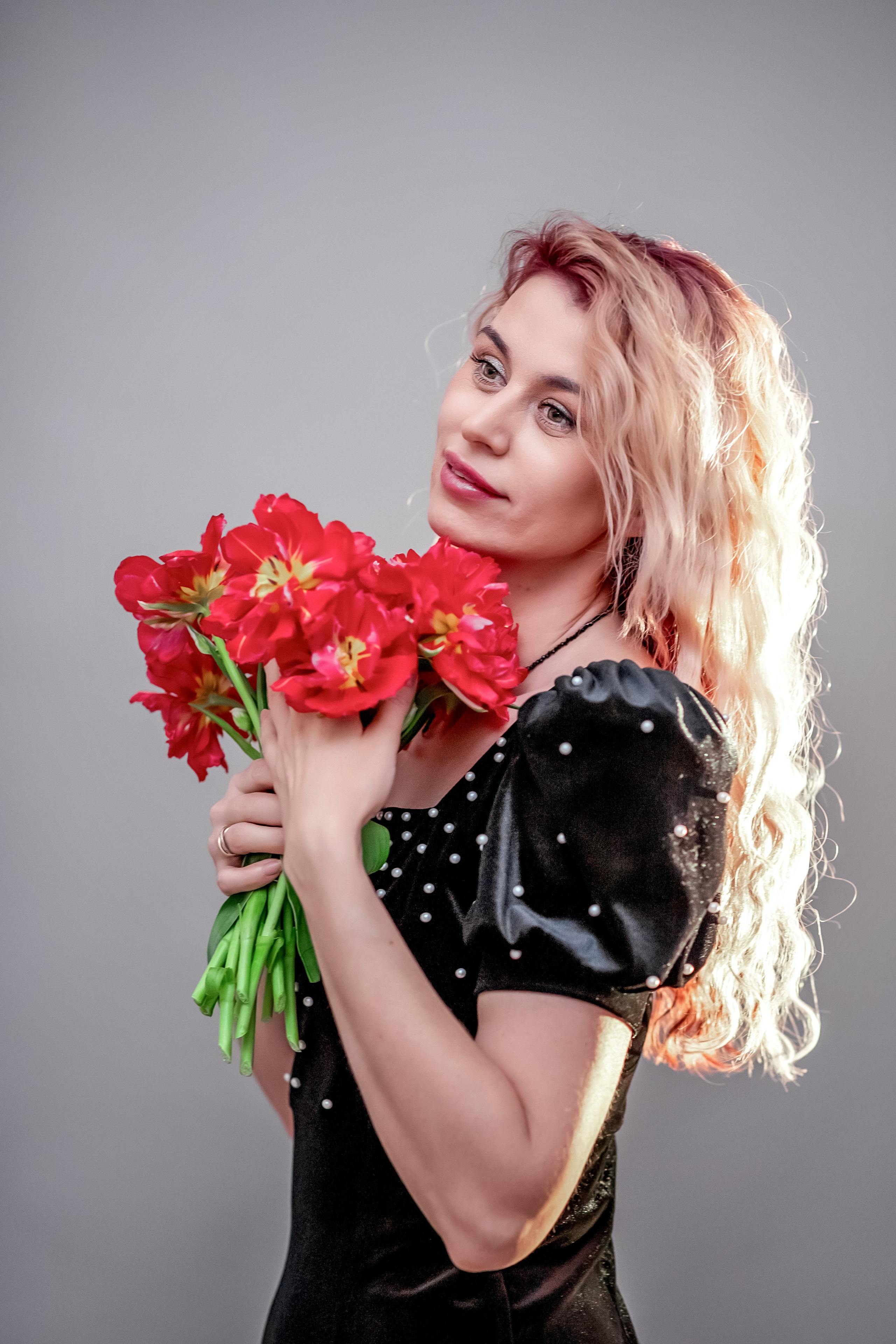 Фотопроект женский «Весна, цветы и Ты». Фотограф Алина Лебедь