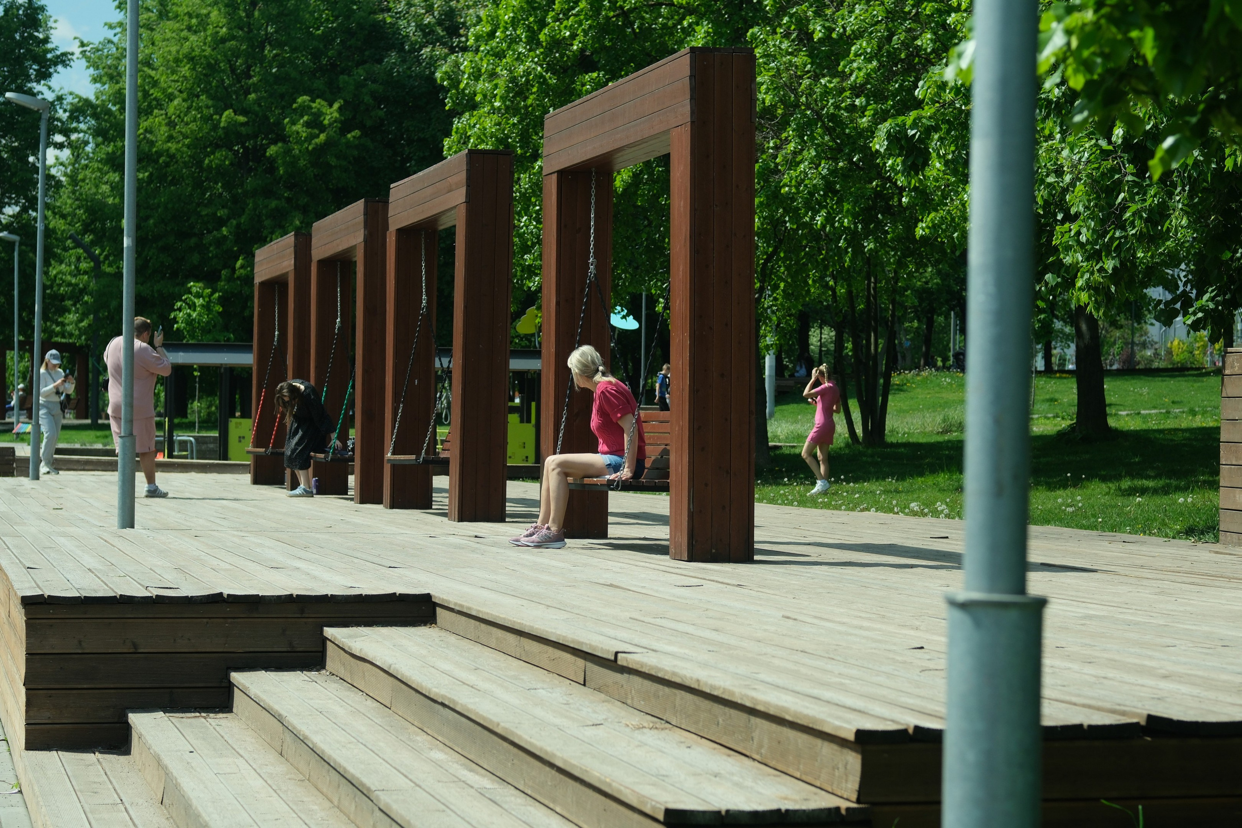 Кировоградские каскадные пруды 2024. Улица, люди, жизнь…