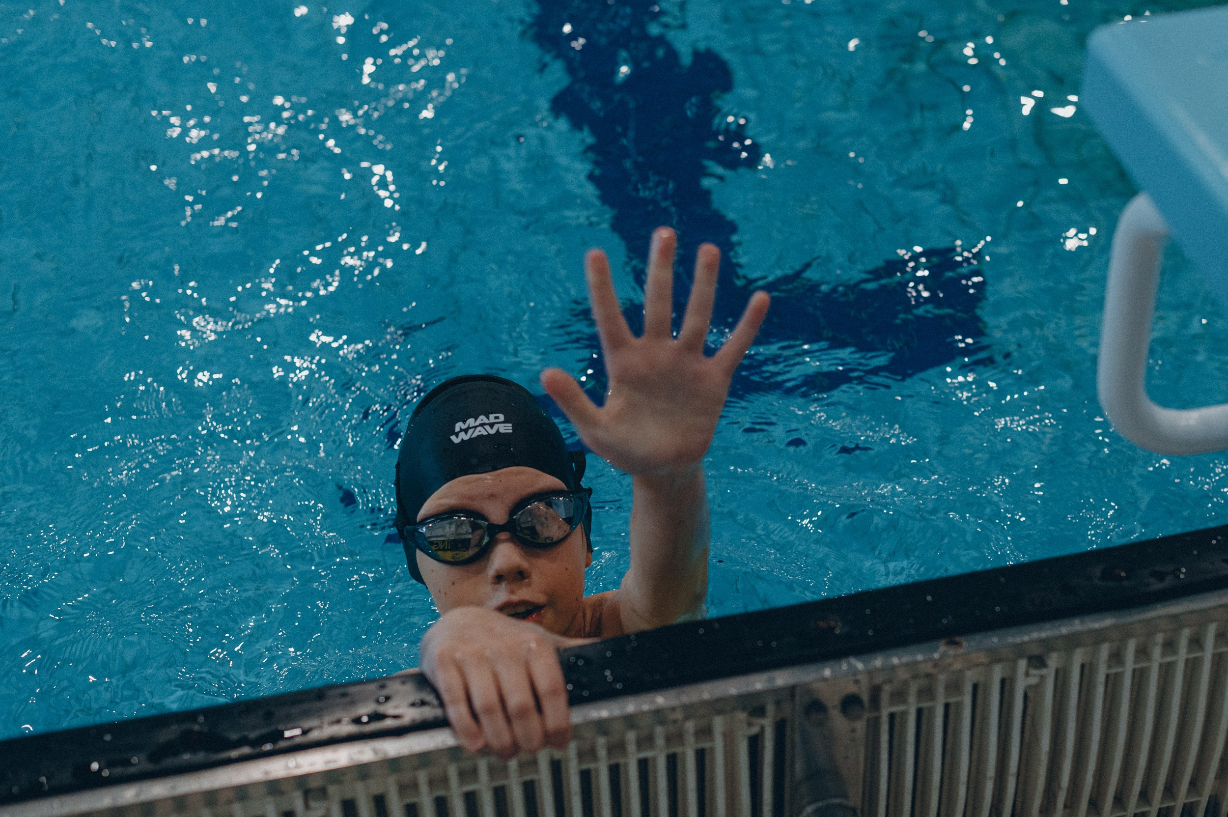 «Новогодние заплывы» в СОЦ «Зодчий». Фотограф Дмитрий Пименов