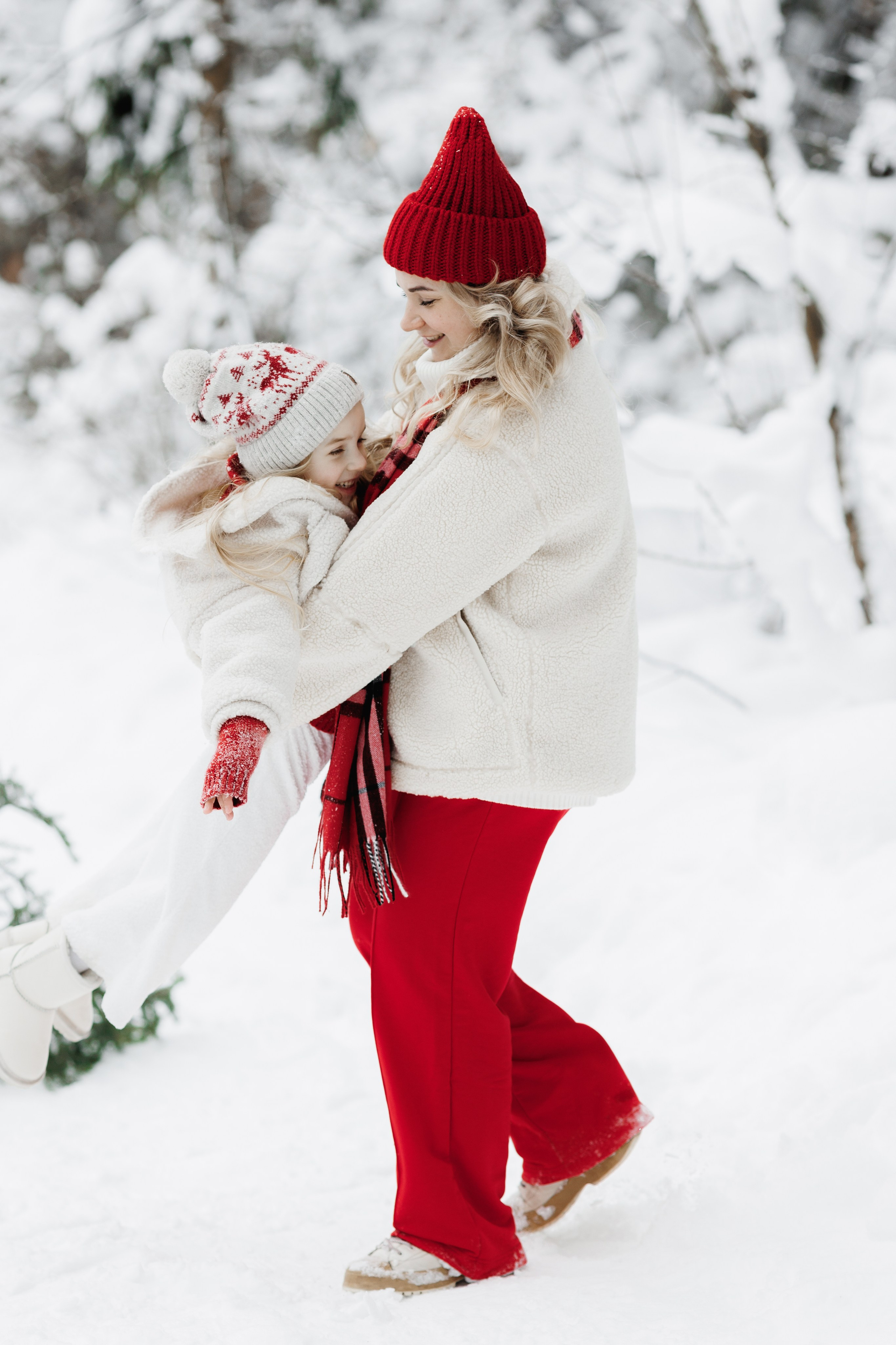 Фотосессия в лесу зимой Витебск