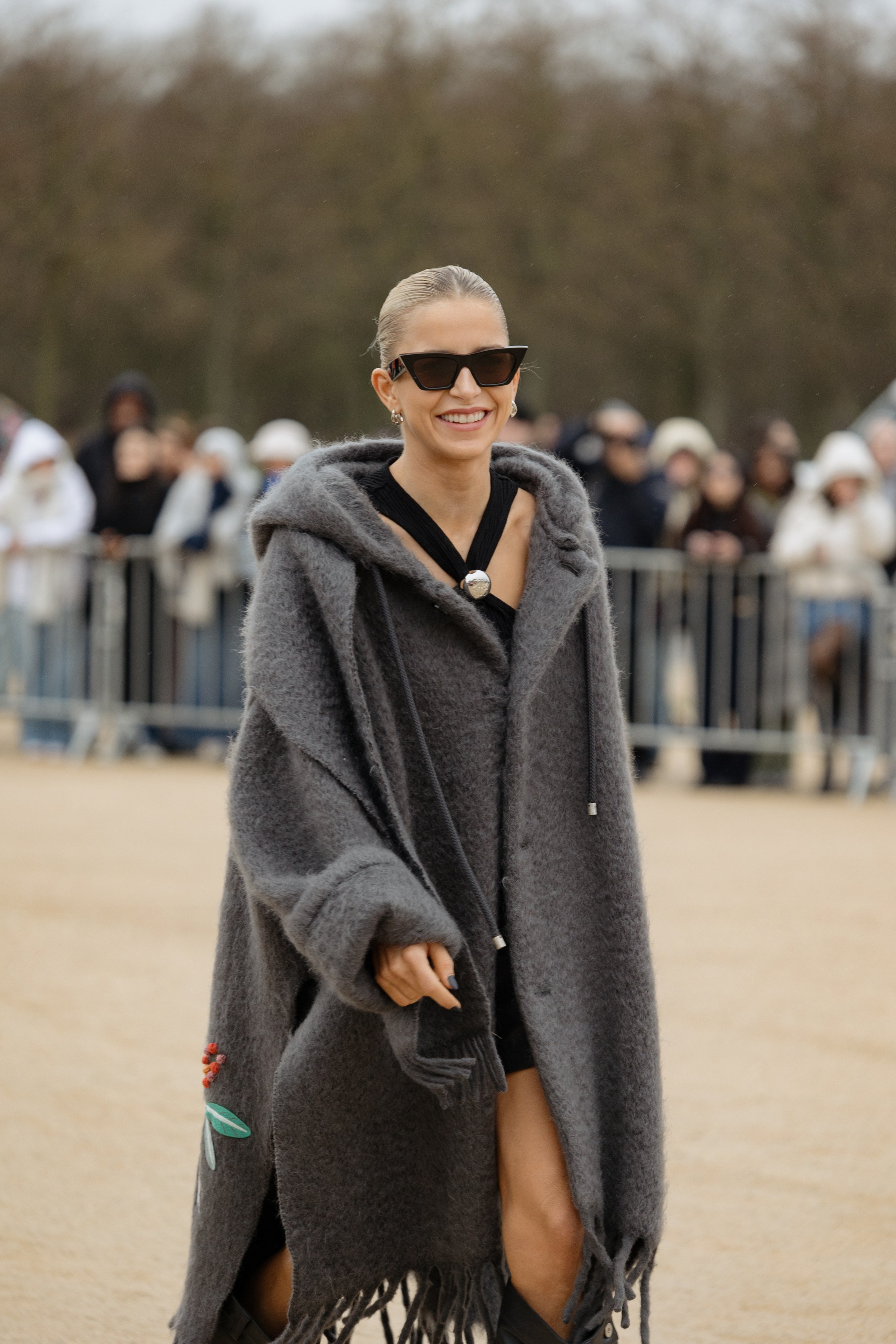 LOEWE PFW WOMENSWEAR FALL-WINTER 24/25. Photographer in Milan Ivan Goncharov