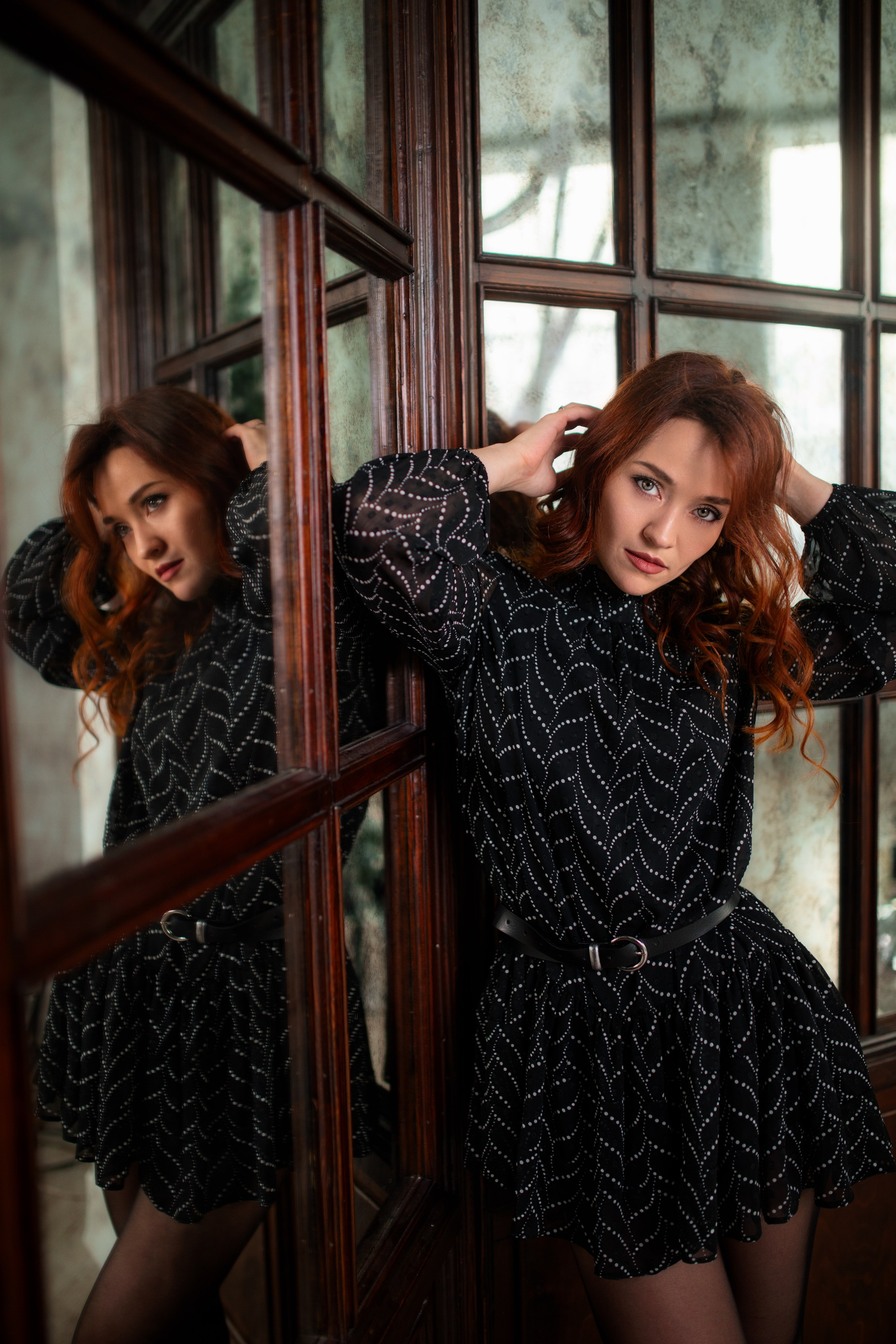 Студийный фотосет с Еленой в интерьере и на циклораме в формате для «себя»