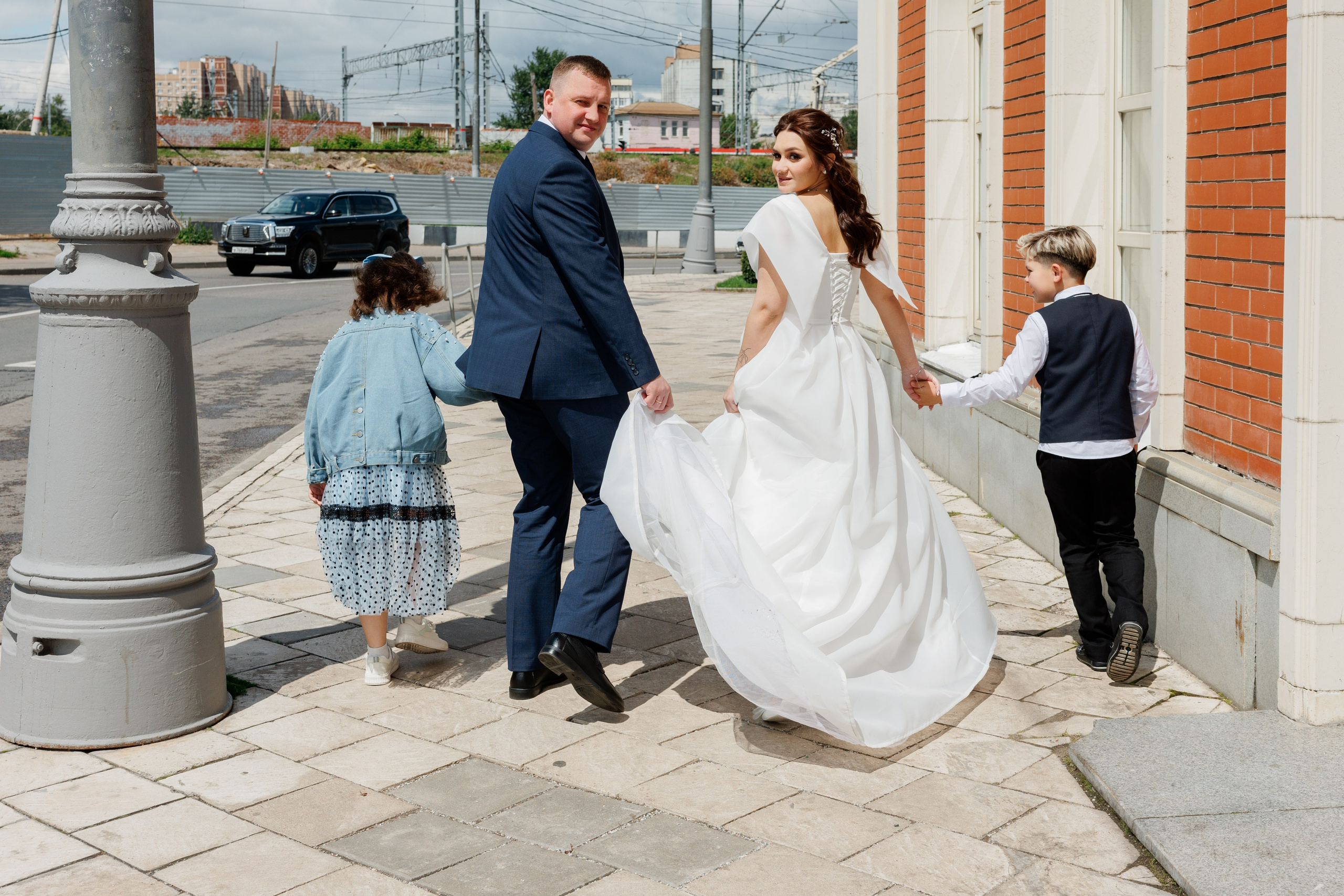 Свадебная фотосессия в Царицыно. Свадебная съёмка в Москве