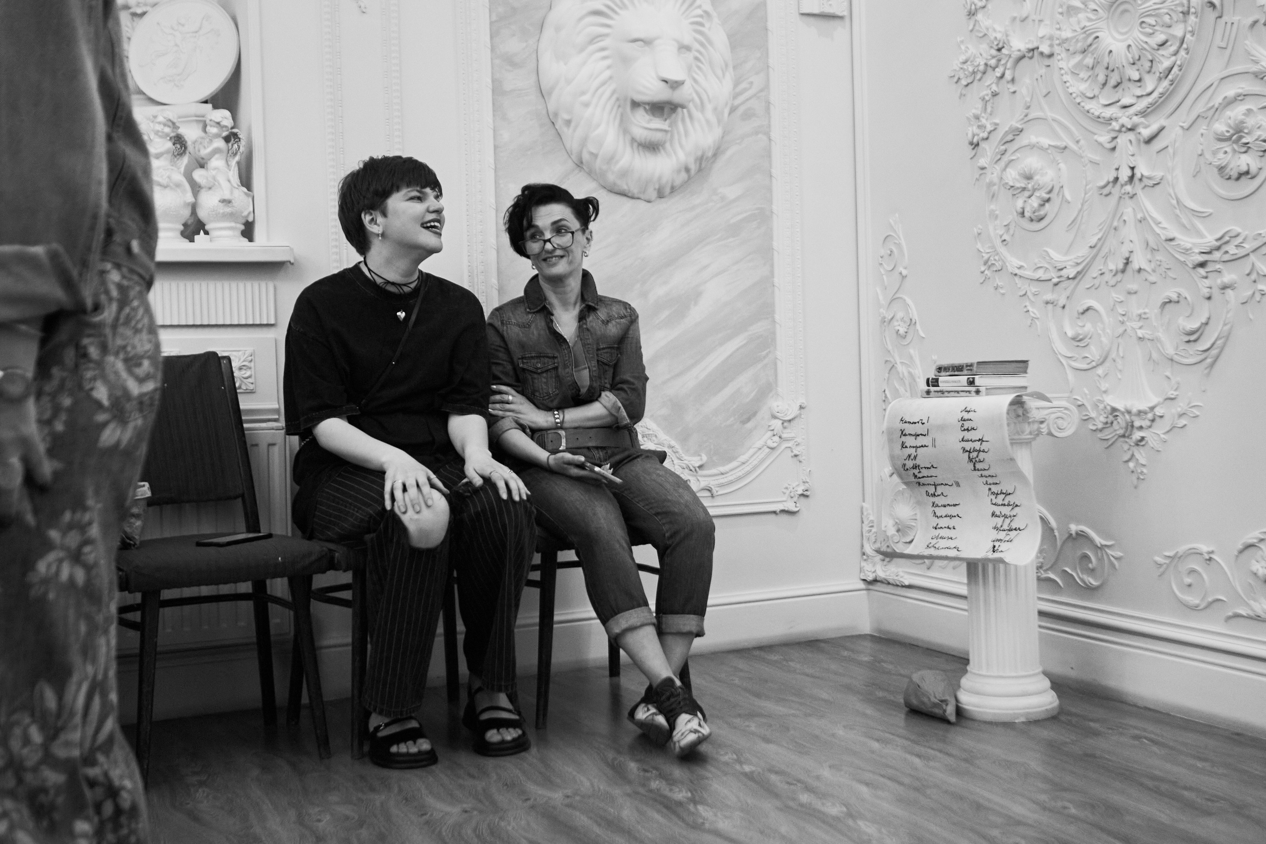 Лекция в салоне «Аврора». Фотограф Юлия Маринина