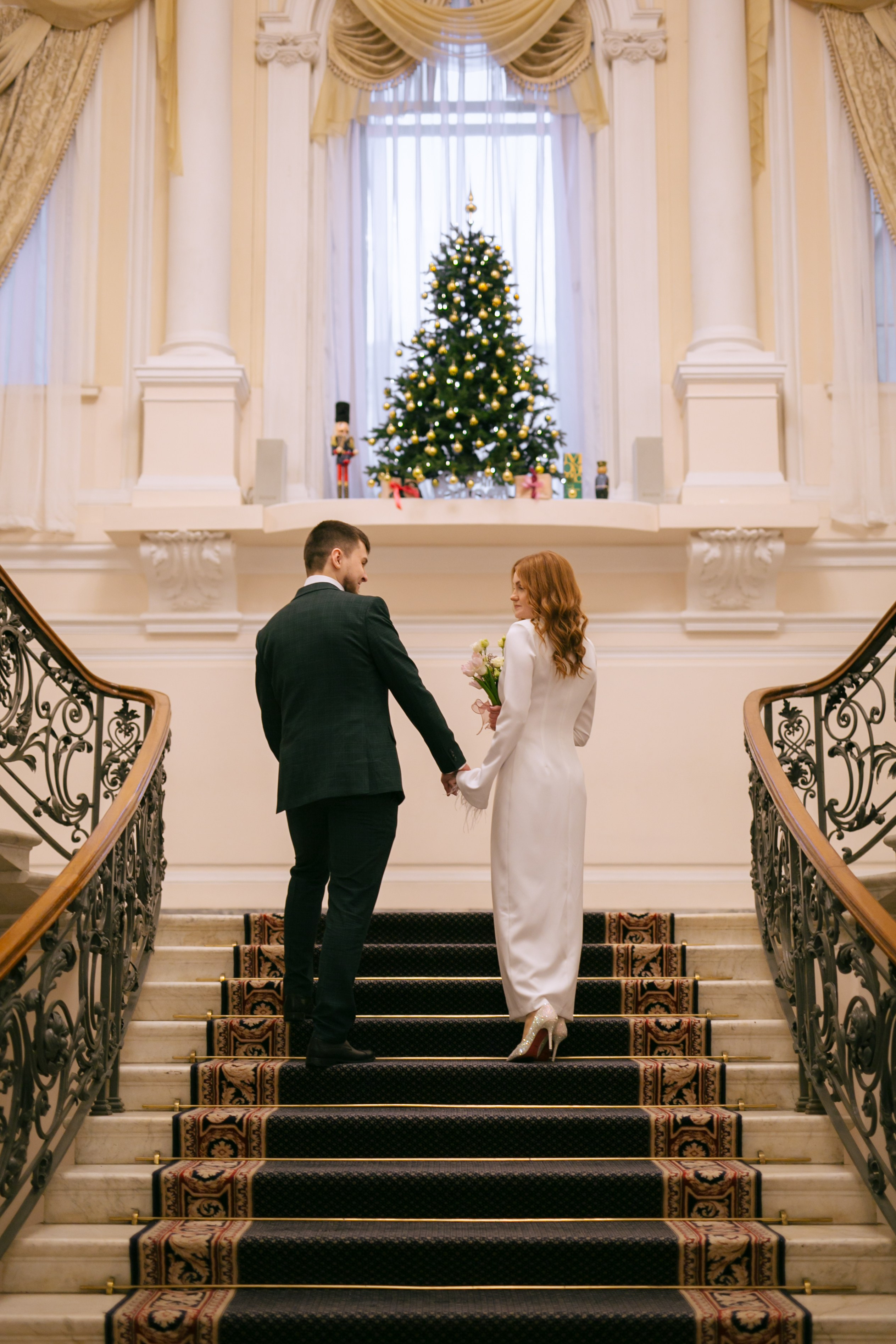Роспись Анны и Владислава во II Дворце, СПб. Портретный и репортажный фотограф в Санкт-Петербурге Елизавета Я