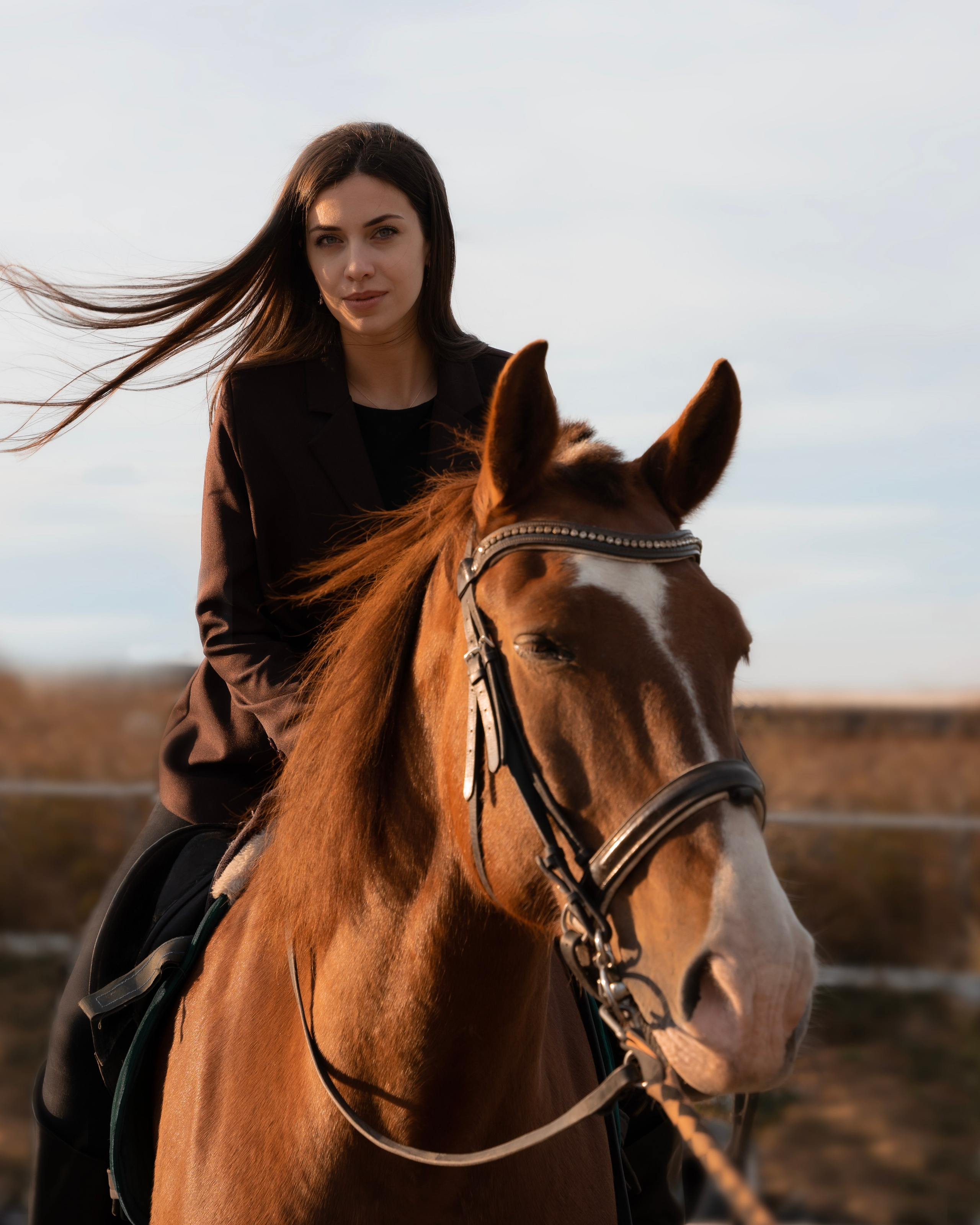 Фотосессия с лошадью. Женский, семейный фотограф в г. Уссурийске Марина Гусарова