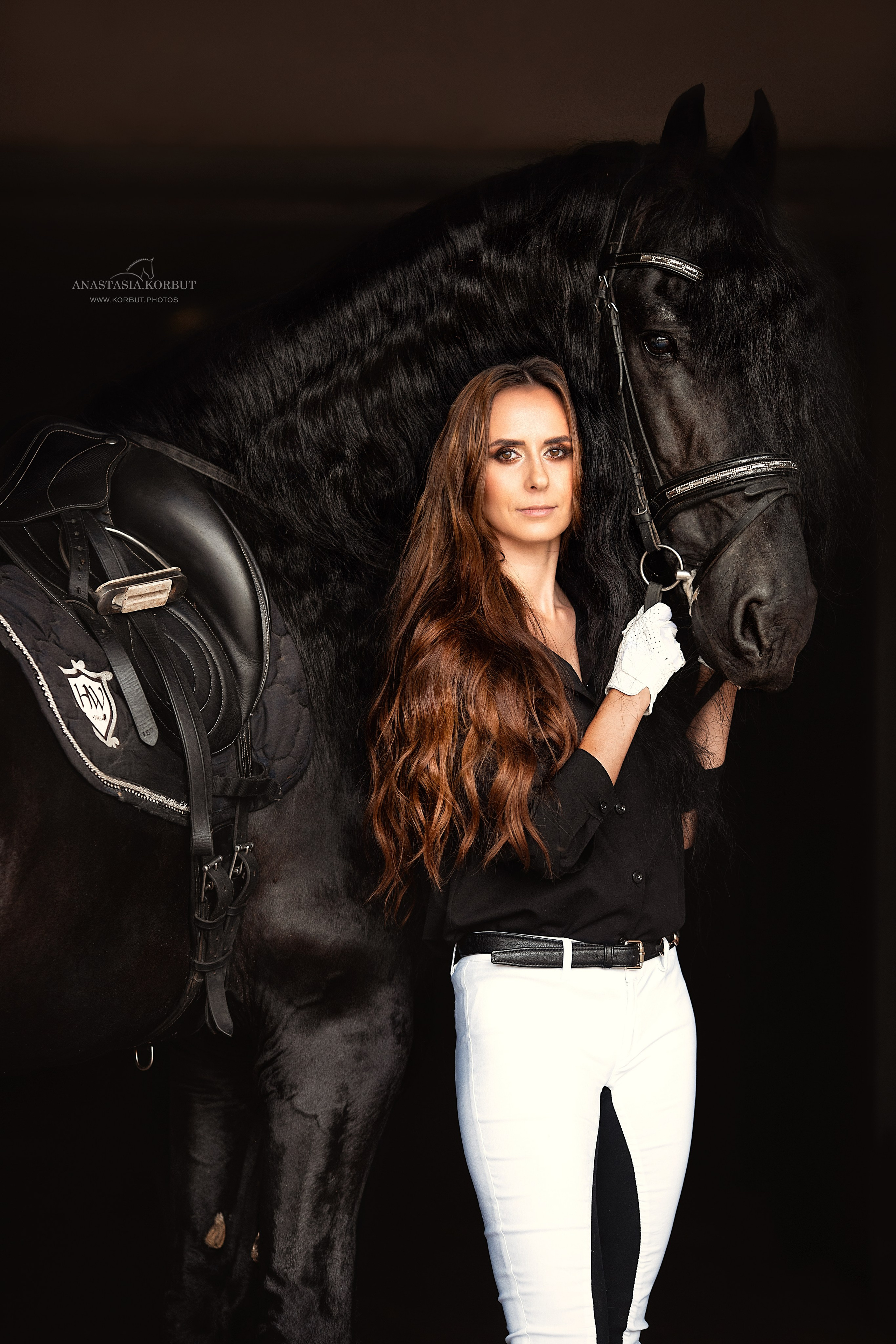 Портрет в конном стиле / Sport-look. Арт фотограф в Минске Анастасия Корбут