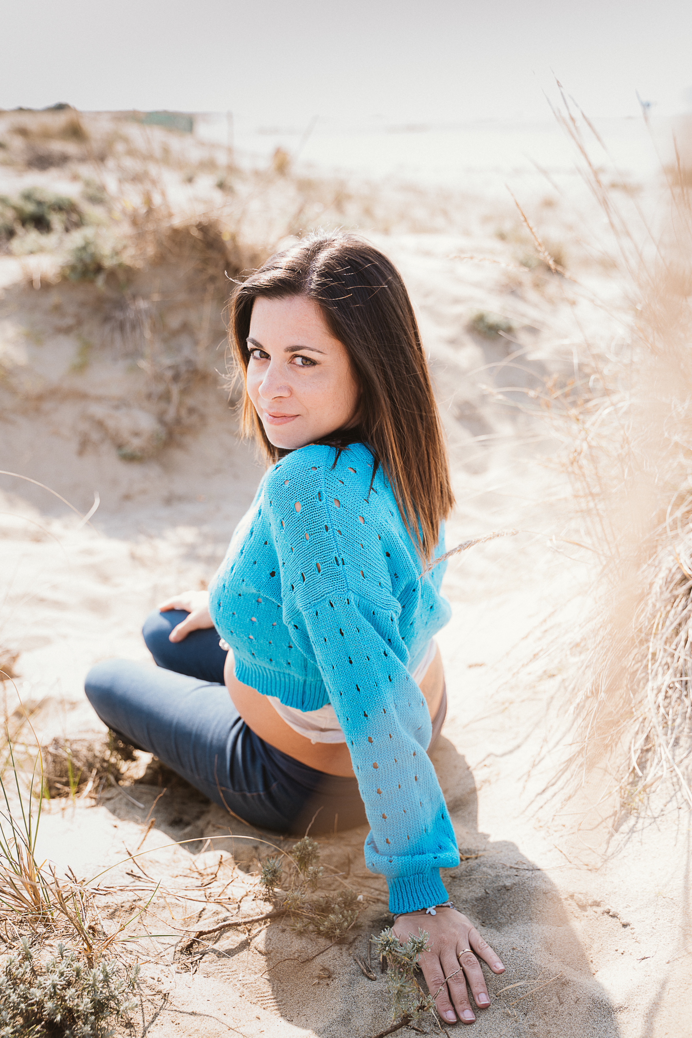 Martina with parents. Family Lifestyle Photographer in Lucca, Italia