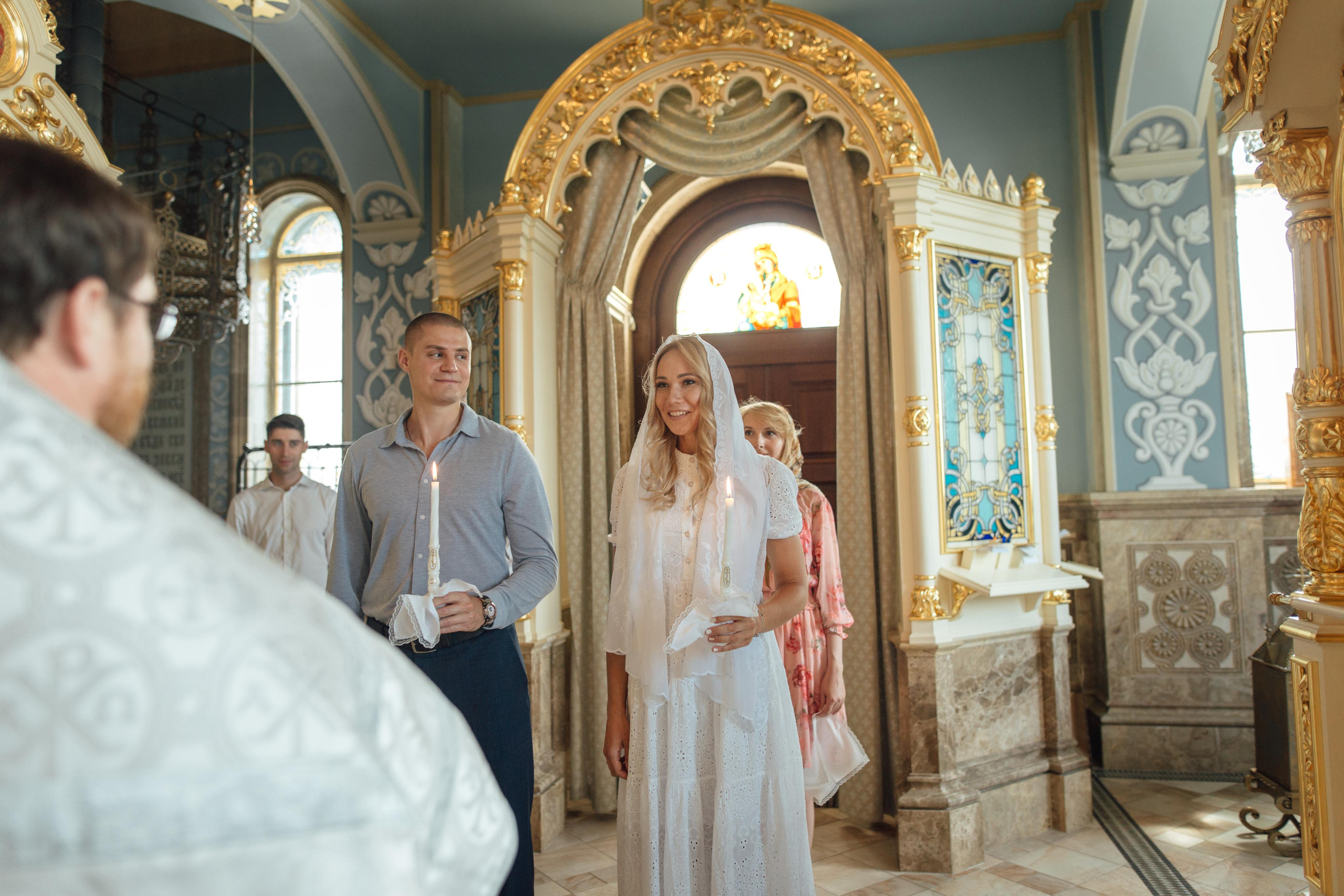 Роман и Анастасия, храм Всех Святых, предел «Утоли мои печали», Минск 2021