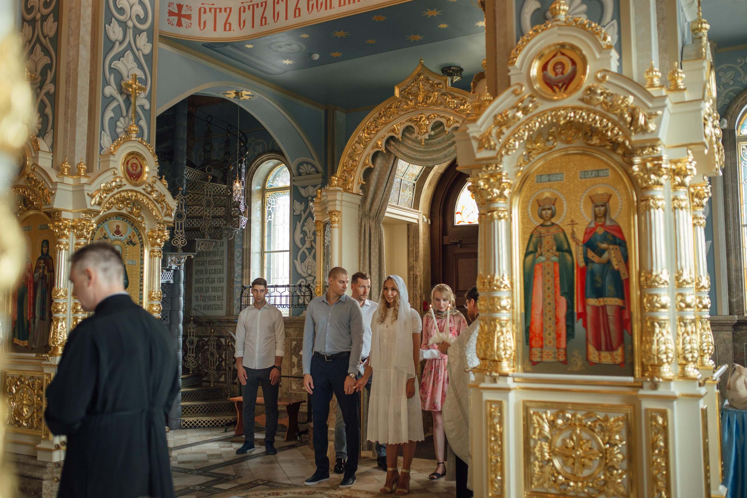 Роман и Анастасия, храм Всех Святых, предел «Утоли мои печали», Минск 2021