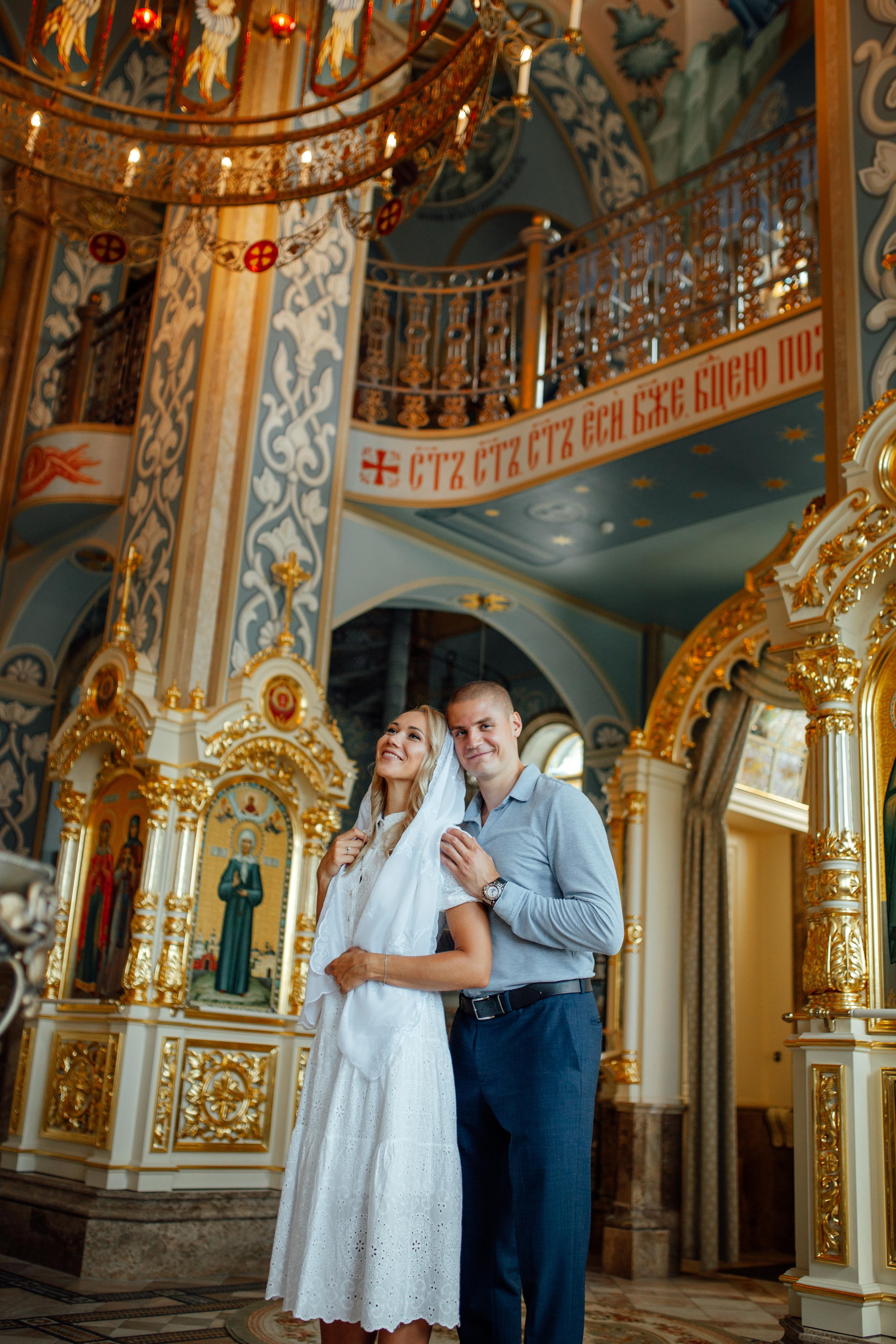 Роман и Анастасия, храм Всех Святых, предел «Утоли мои печали», Минск 2021