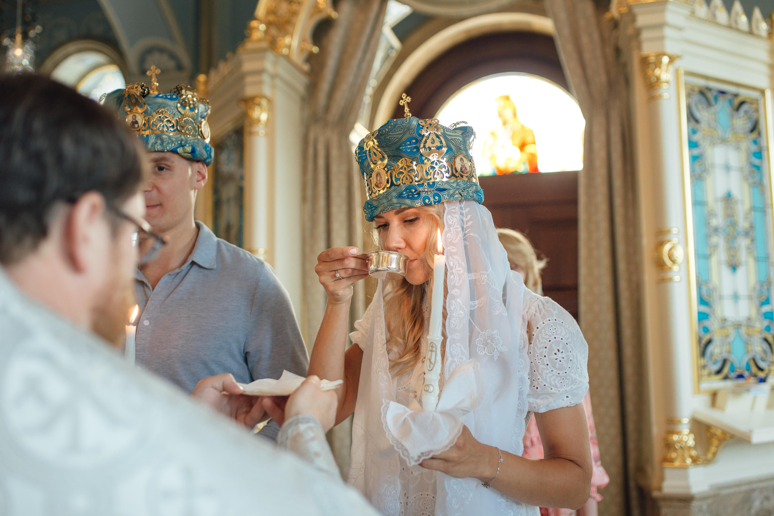 Роман и Анастасия, храм Всех Святых, предел «Утоли мои печали», Минск 2021