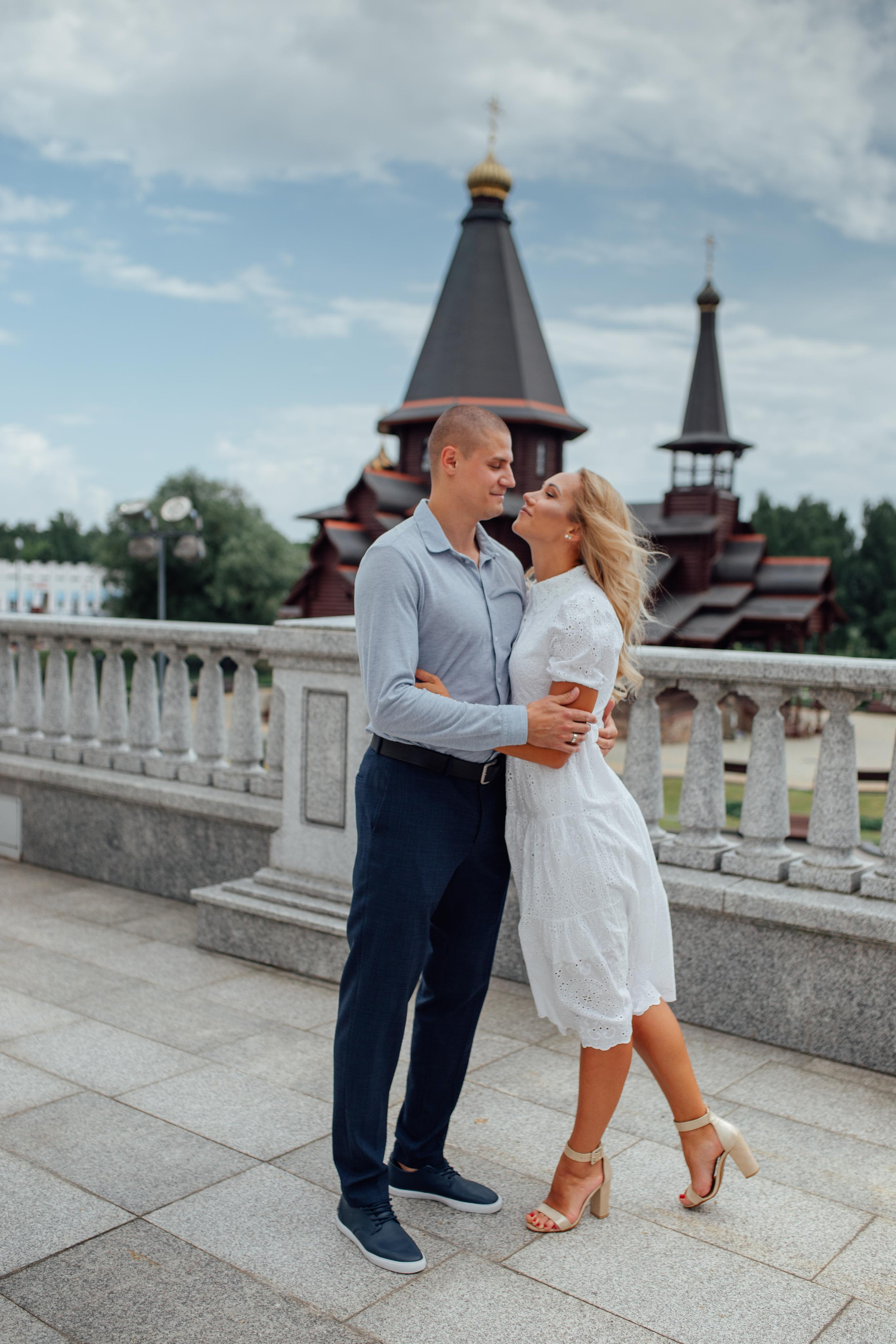 Роман и Анастасия, храм Всех Святых, предел «Утоли мои печали», Минск 2021