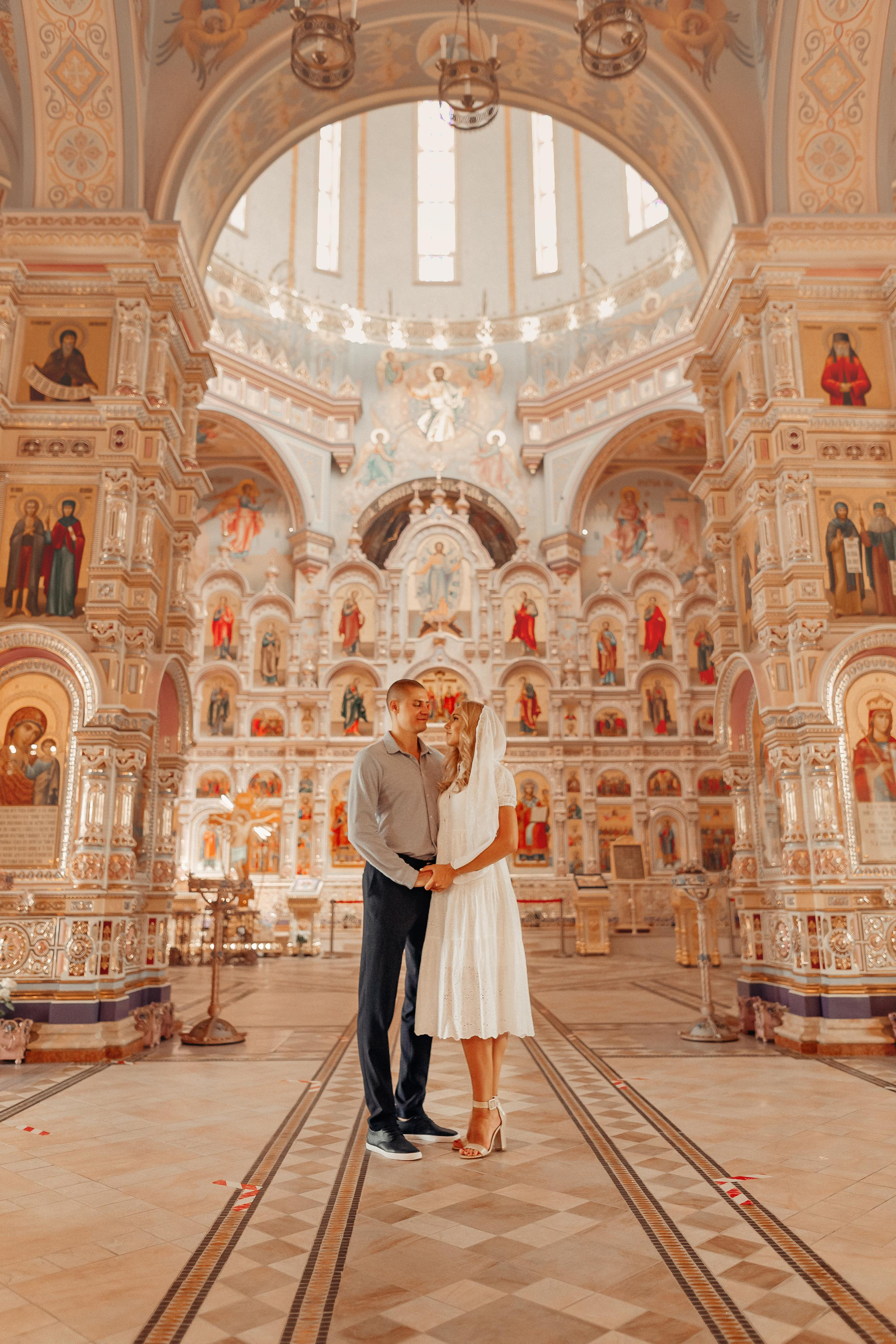 Роман и Анастасия, храм Всех Святых, предел «Утоли мои печали», Минск 2021