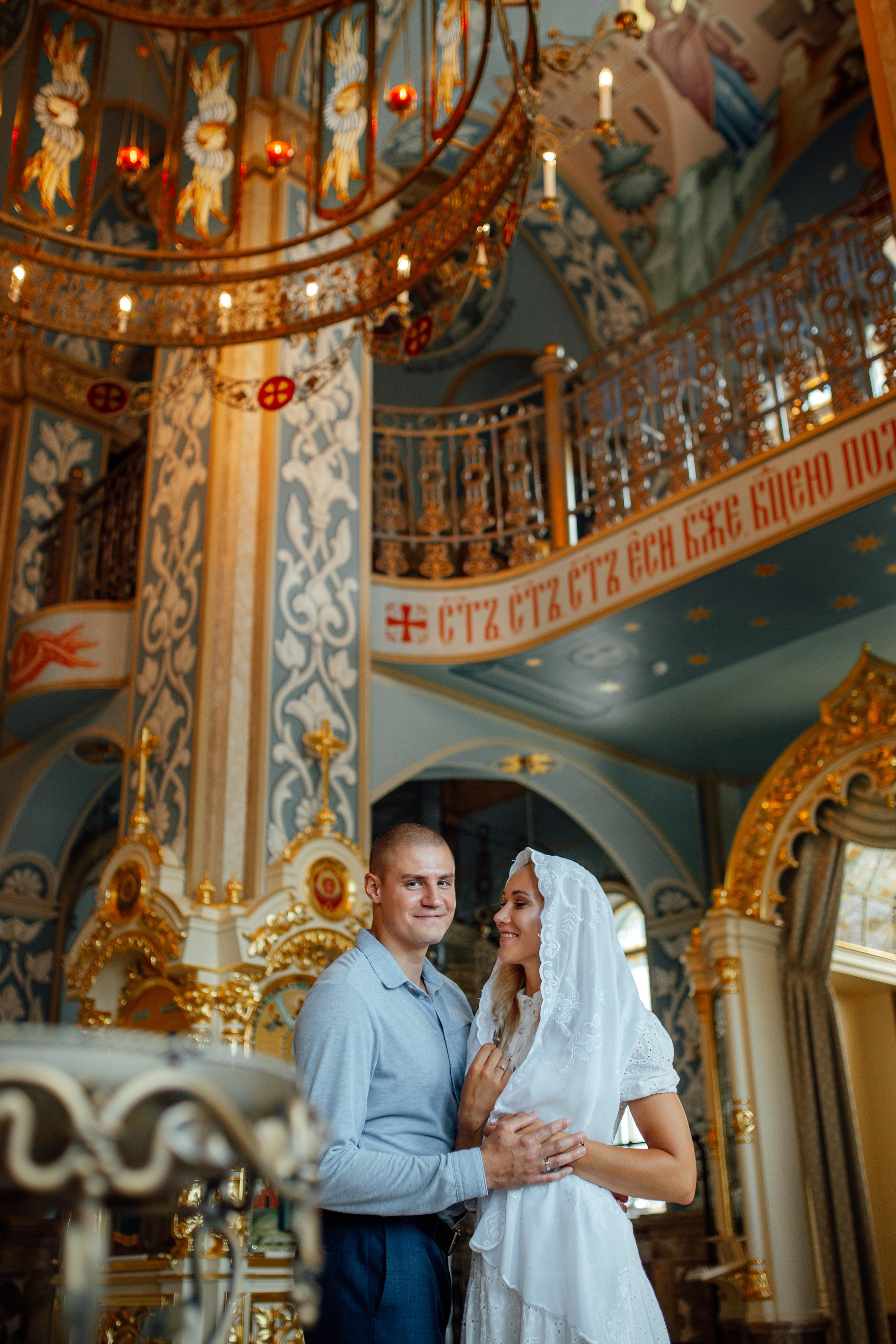 Роман и Анастасия, храм Всех Святых, предел «Утоли мои печали», Минск 2021