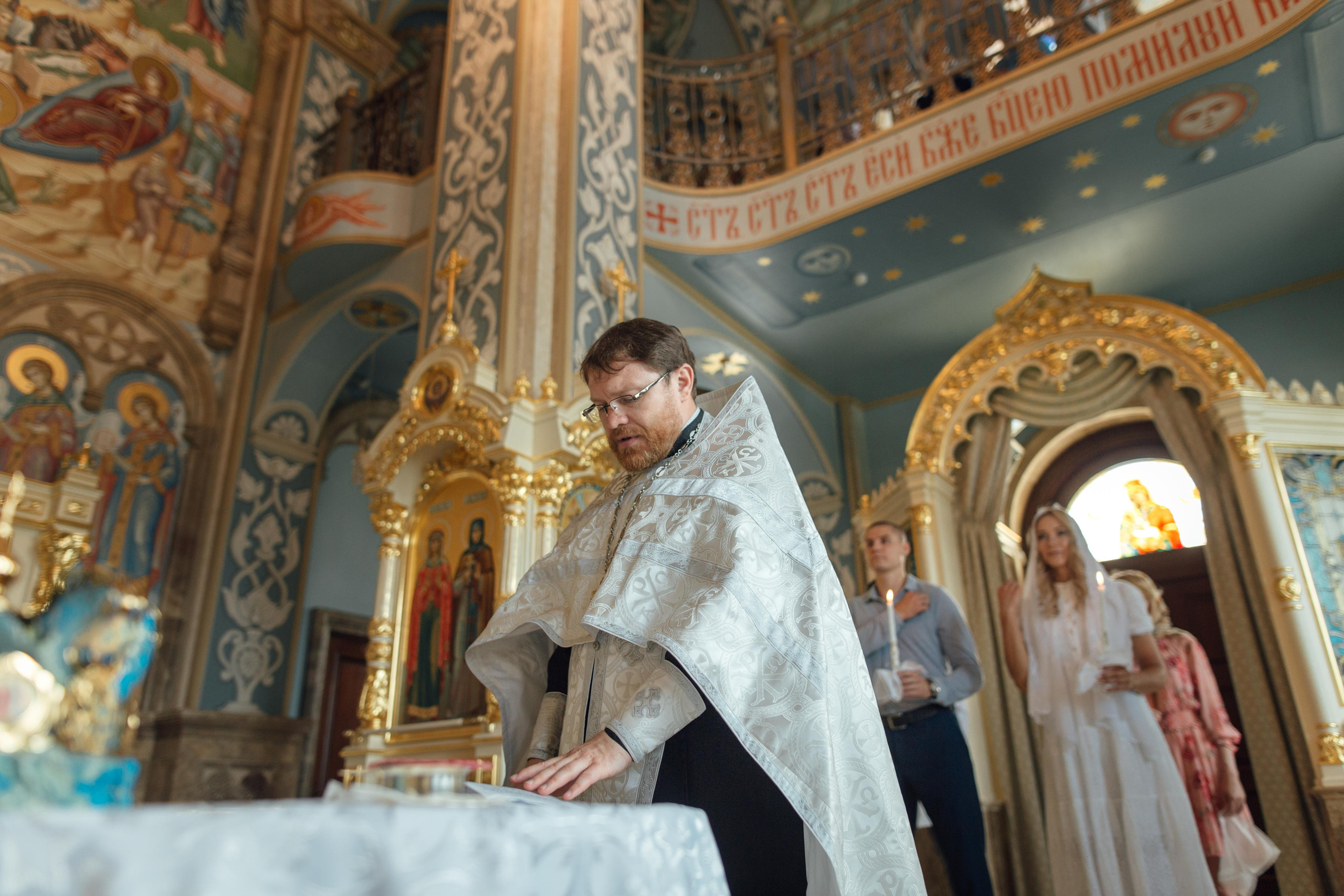Роман и Анастасия, храм Всех Святых, предел «Утоли мои печали», Минск 2021