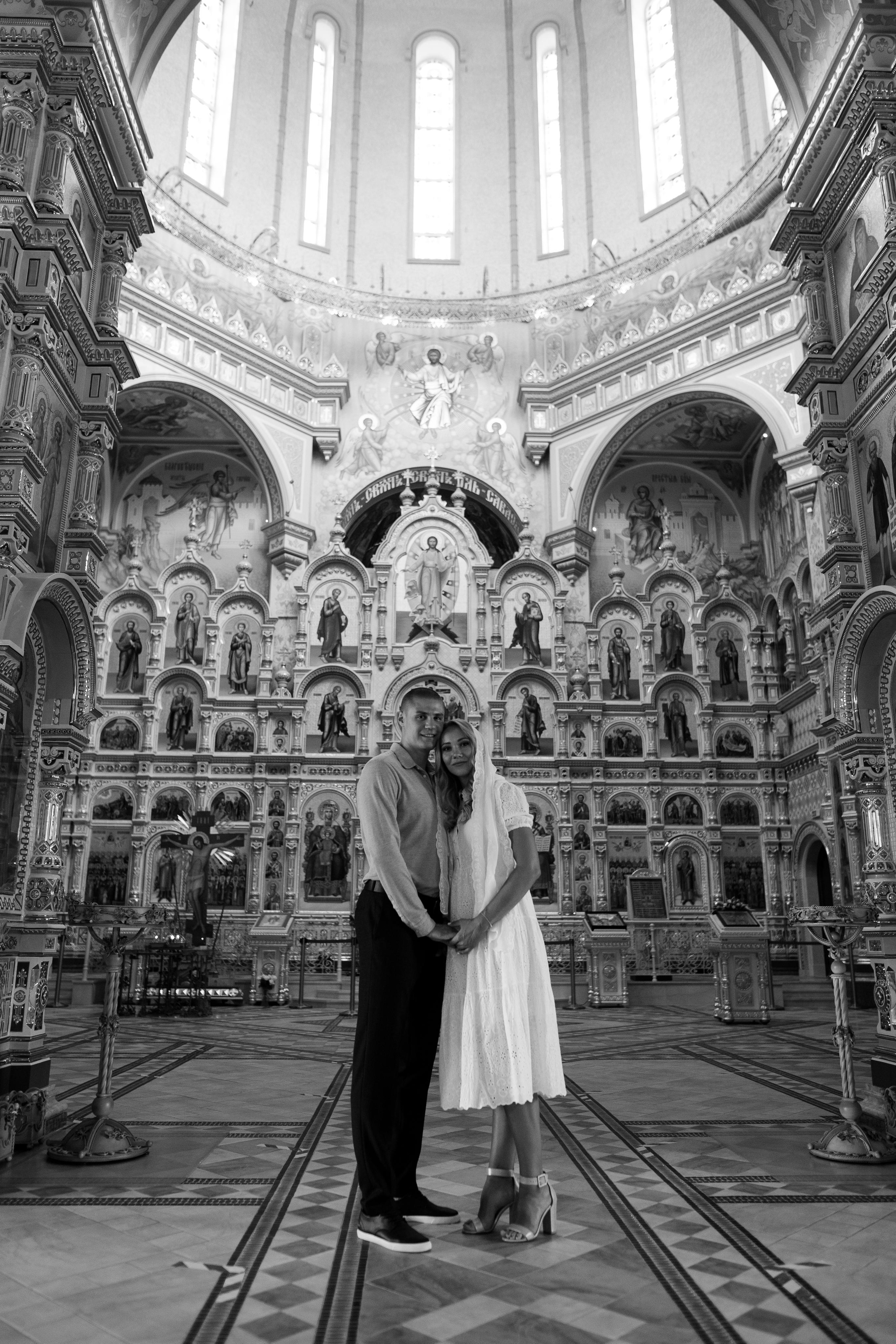 Роман и Анастасия, храм Всех Святых, предел «Утоли мои печали», Минск 2021