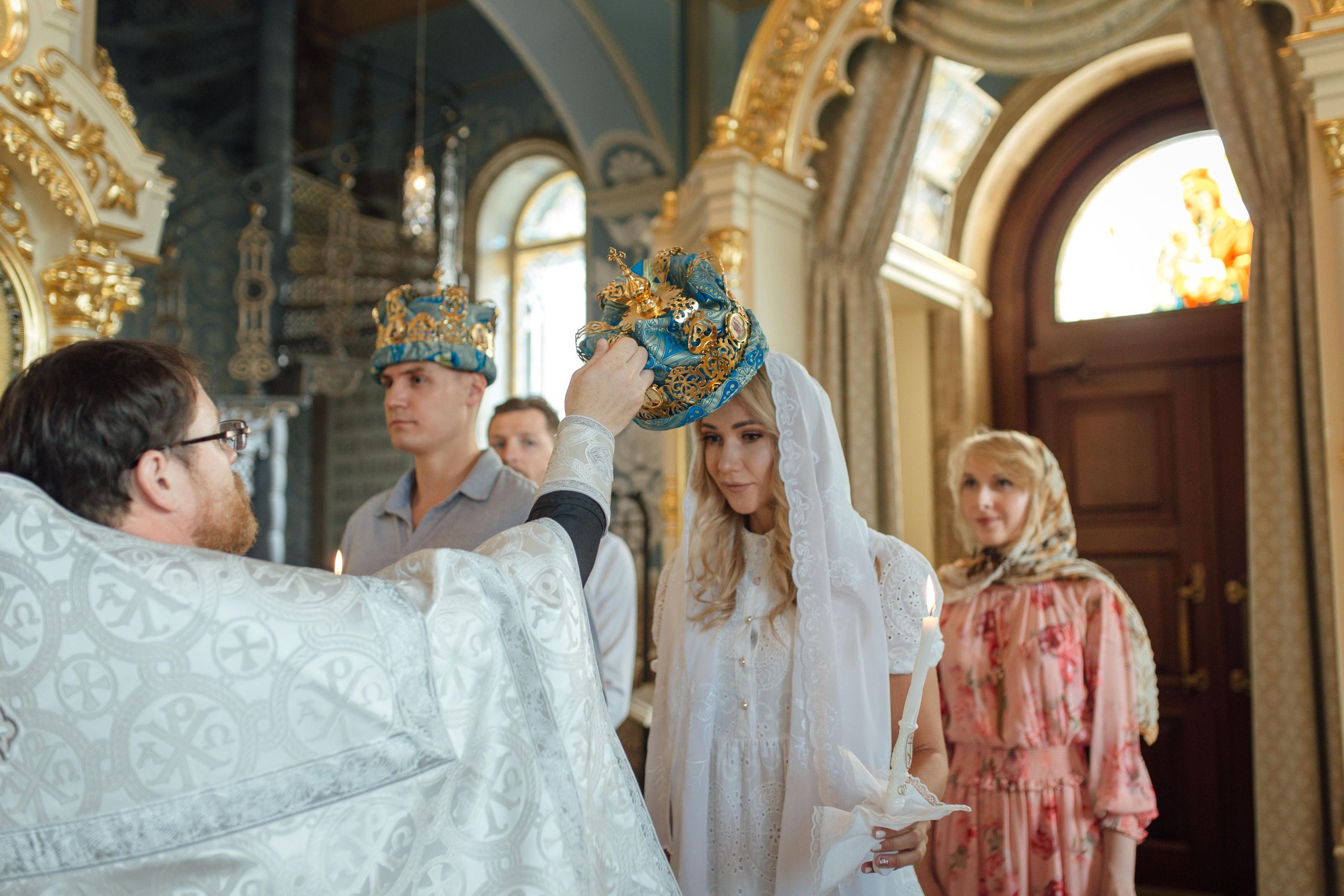 Роман и Анастасия, храм Всех Святых, предел «Утоли мои печали», Минск 2021