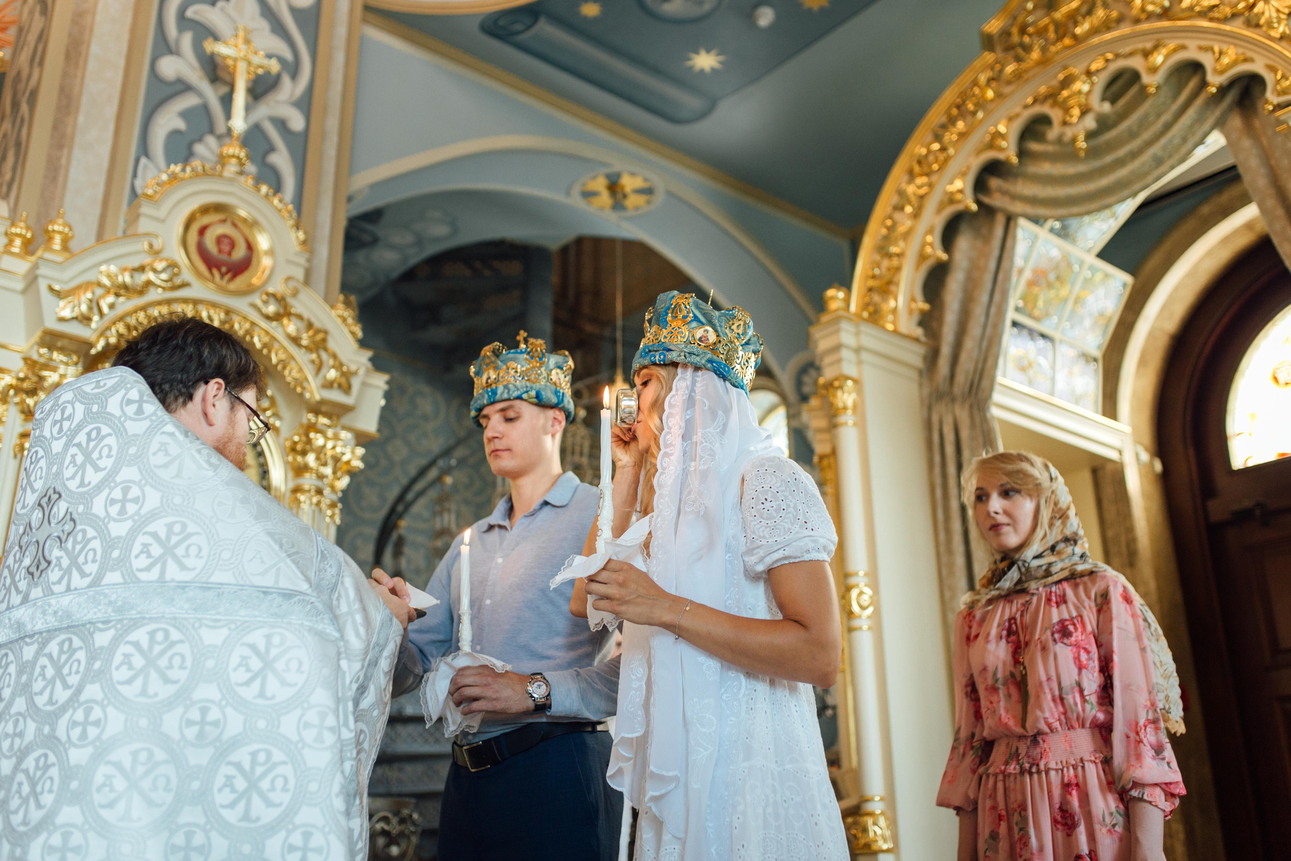 Роман и Анастасия, храм Всех Святых, предел «Утоли мои печали», Минск 2021