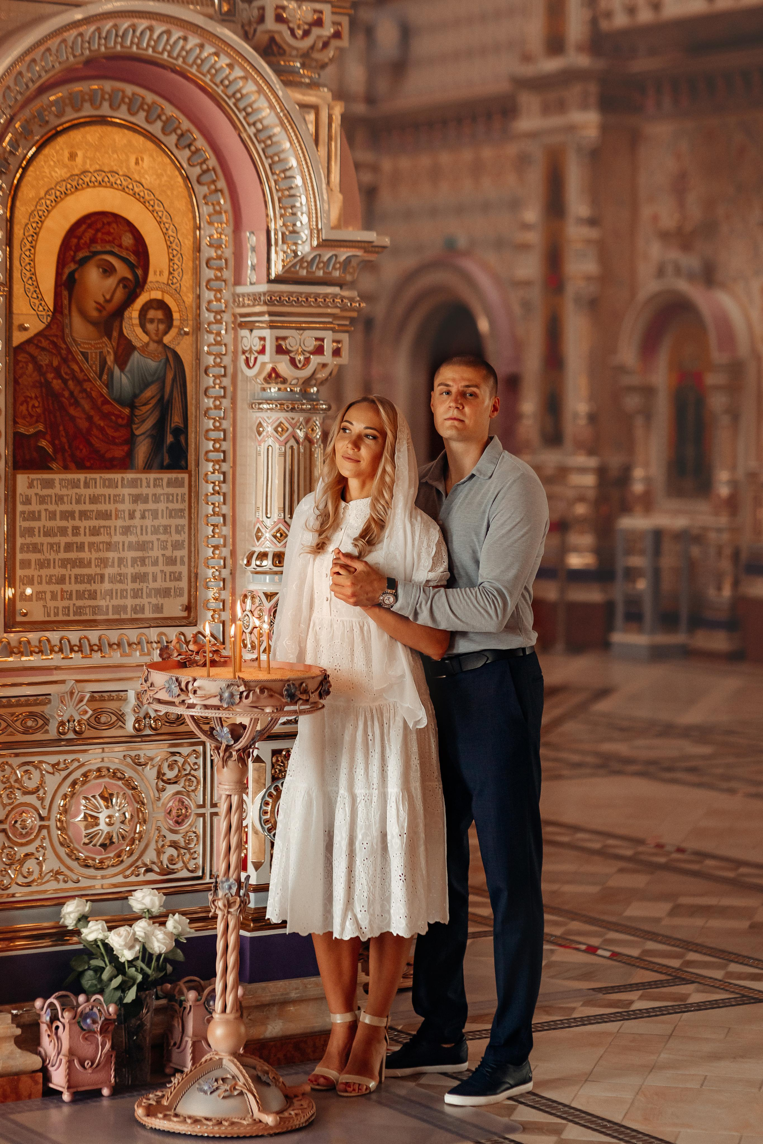Роман и Анастасия, храм Всех Святых, предел «Утоли мои печали», Минск 2021