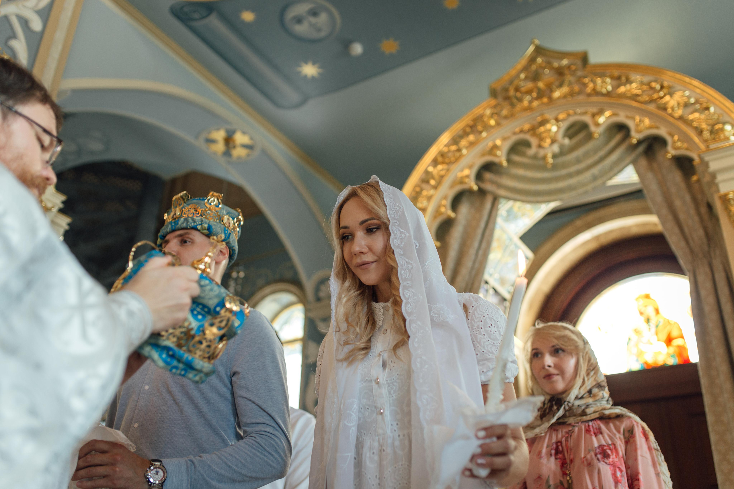 Роман и Анастасия, храм Всех Святых, предел «Утоли мои печали», Минск 2021