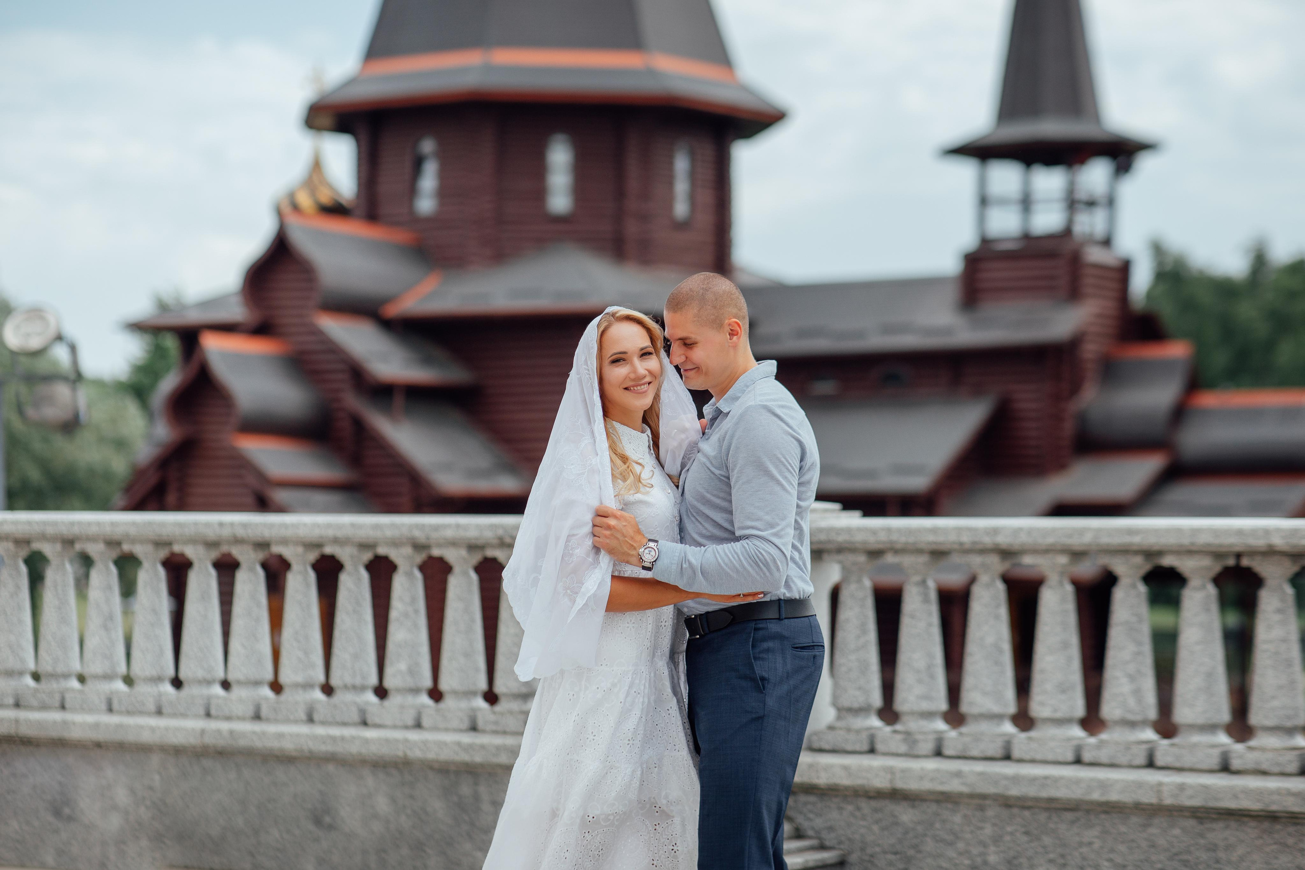 Роман и Анастасия, храм Всех Святых, предел «Утоли мои печали», Минск 2021