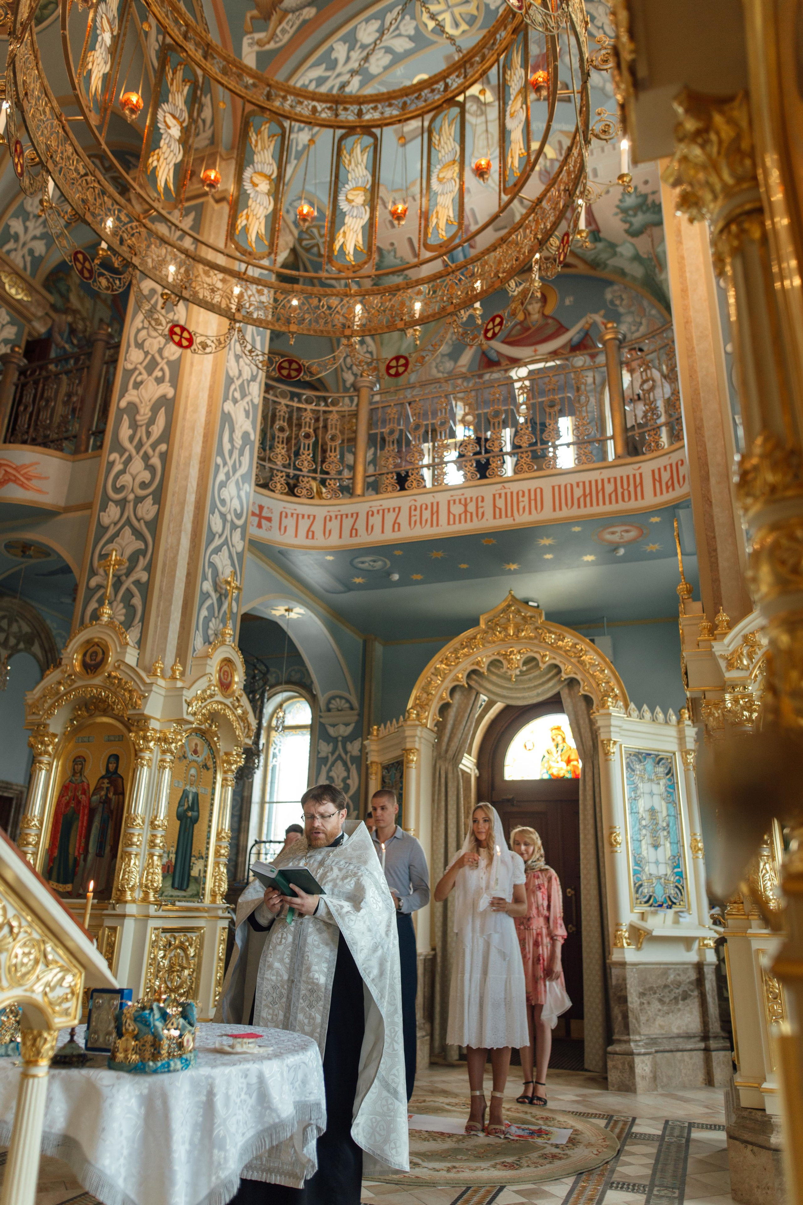 Роман и Анастасия, храм Всех Святых, предел «Утоли мои печали», Минск 2021