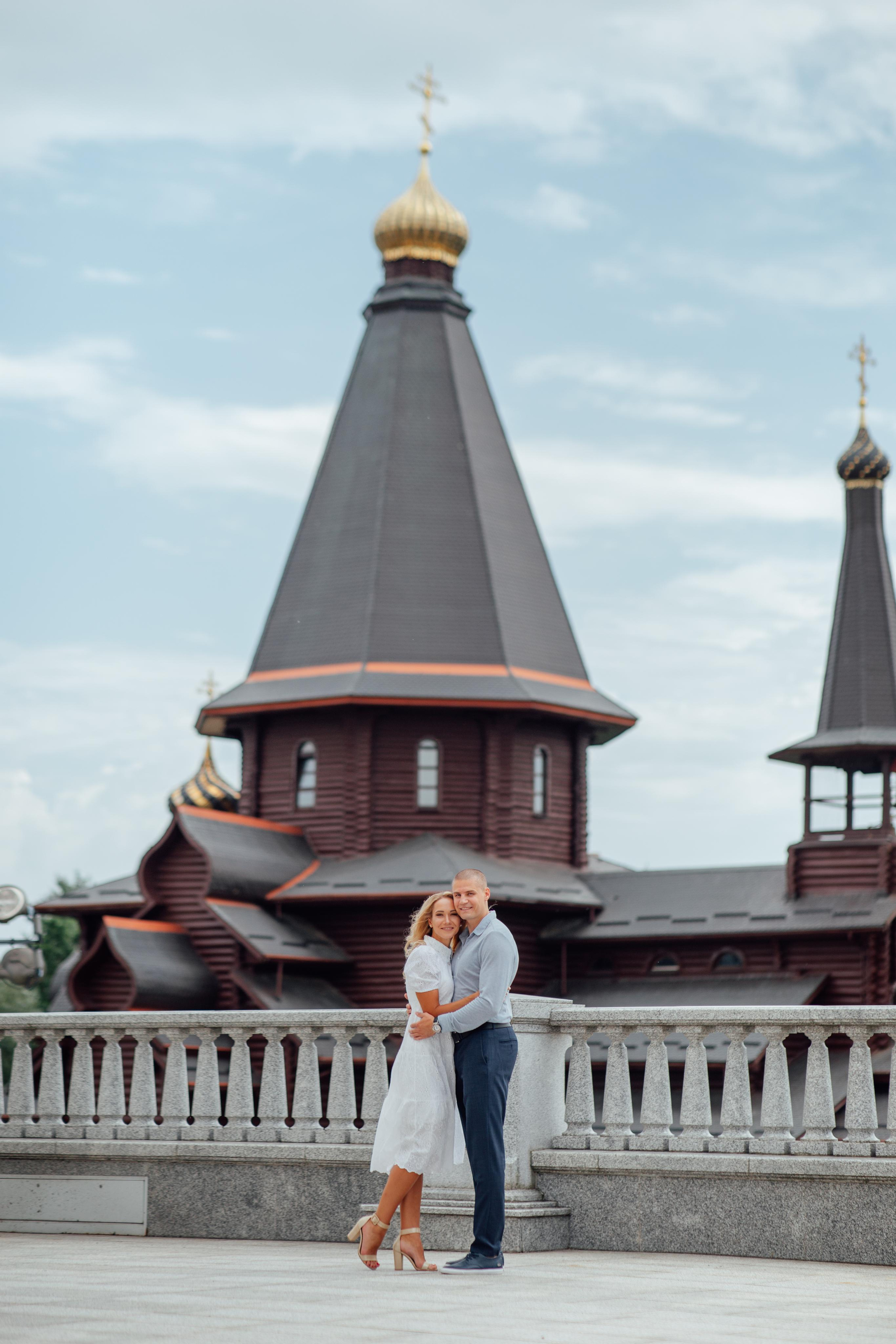 Роман и Анастасия, храм Всех Святых, предел «Утоли мои печали», Минск 2021