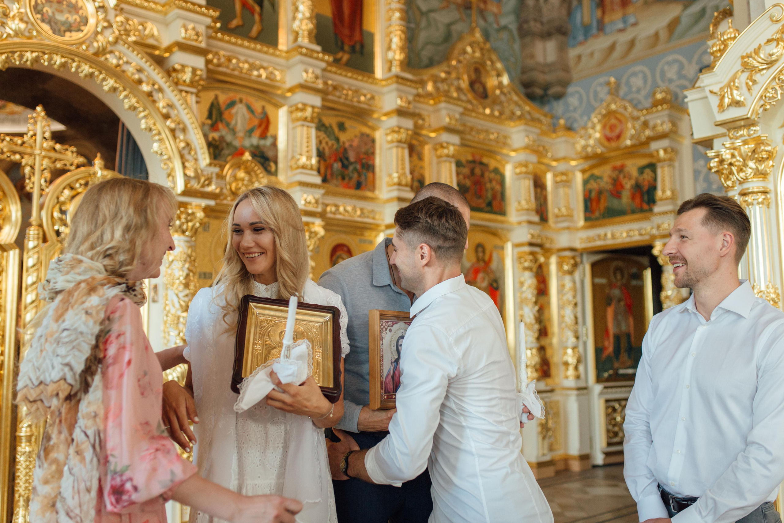 Роман и Анастасия, храм Всех Святых, предел «Утоли мои печали», Минск 2021