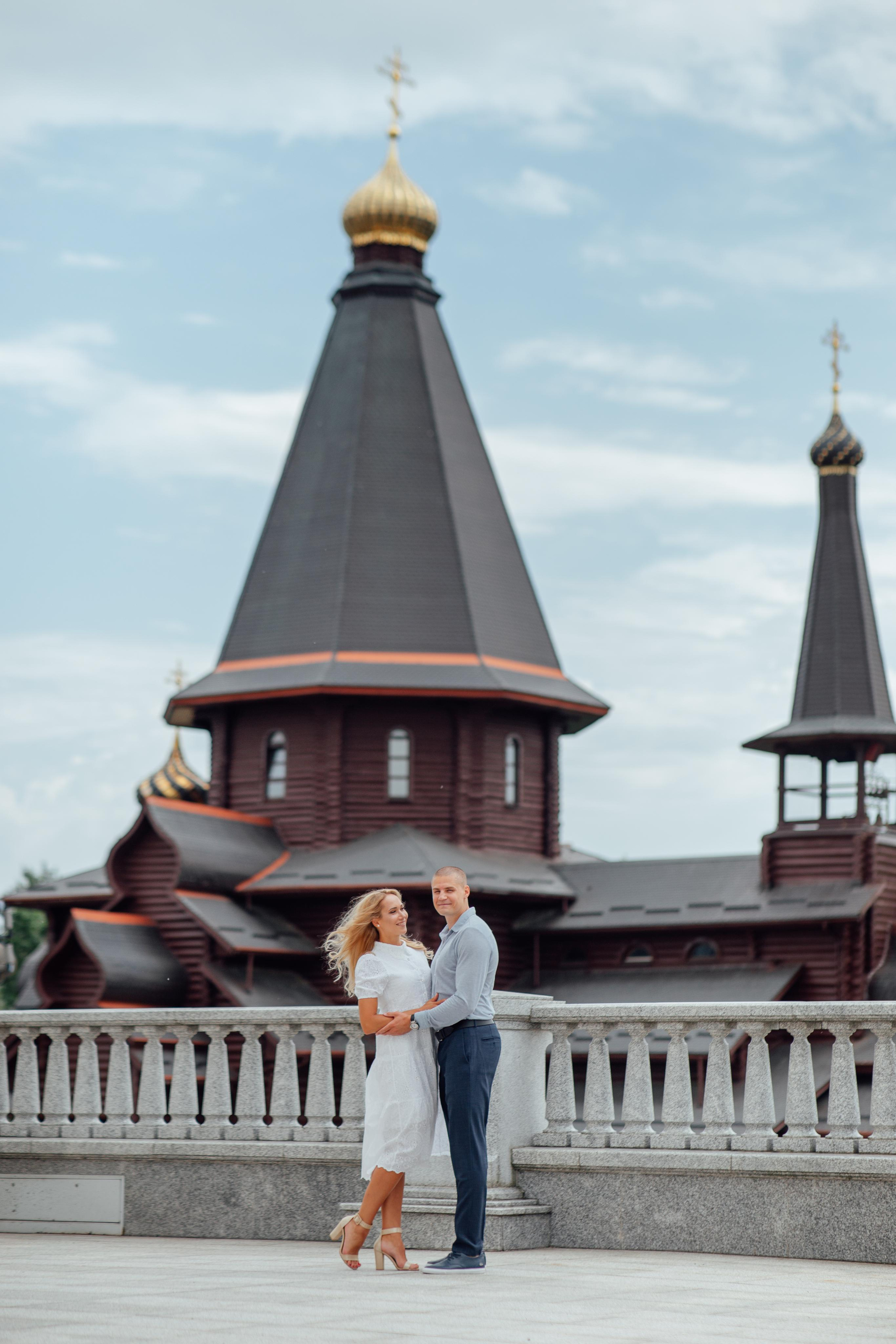 Роман и Анастасия, храм Всех Святых, предел «Утоли мои печали», Минск 2021