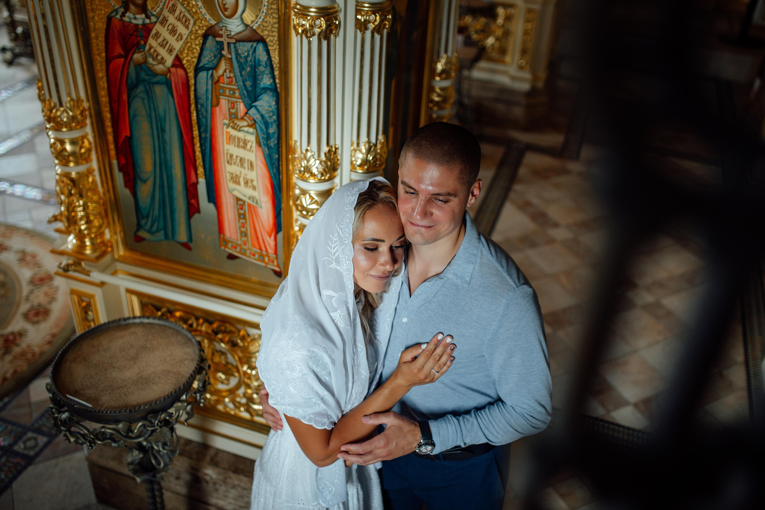 Роман и Анастасия, храм Всех Святых, предел «Утоли мои печали», Минск 2021