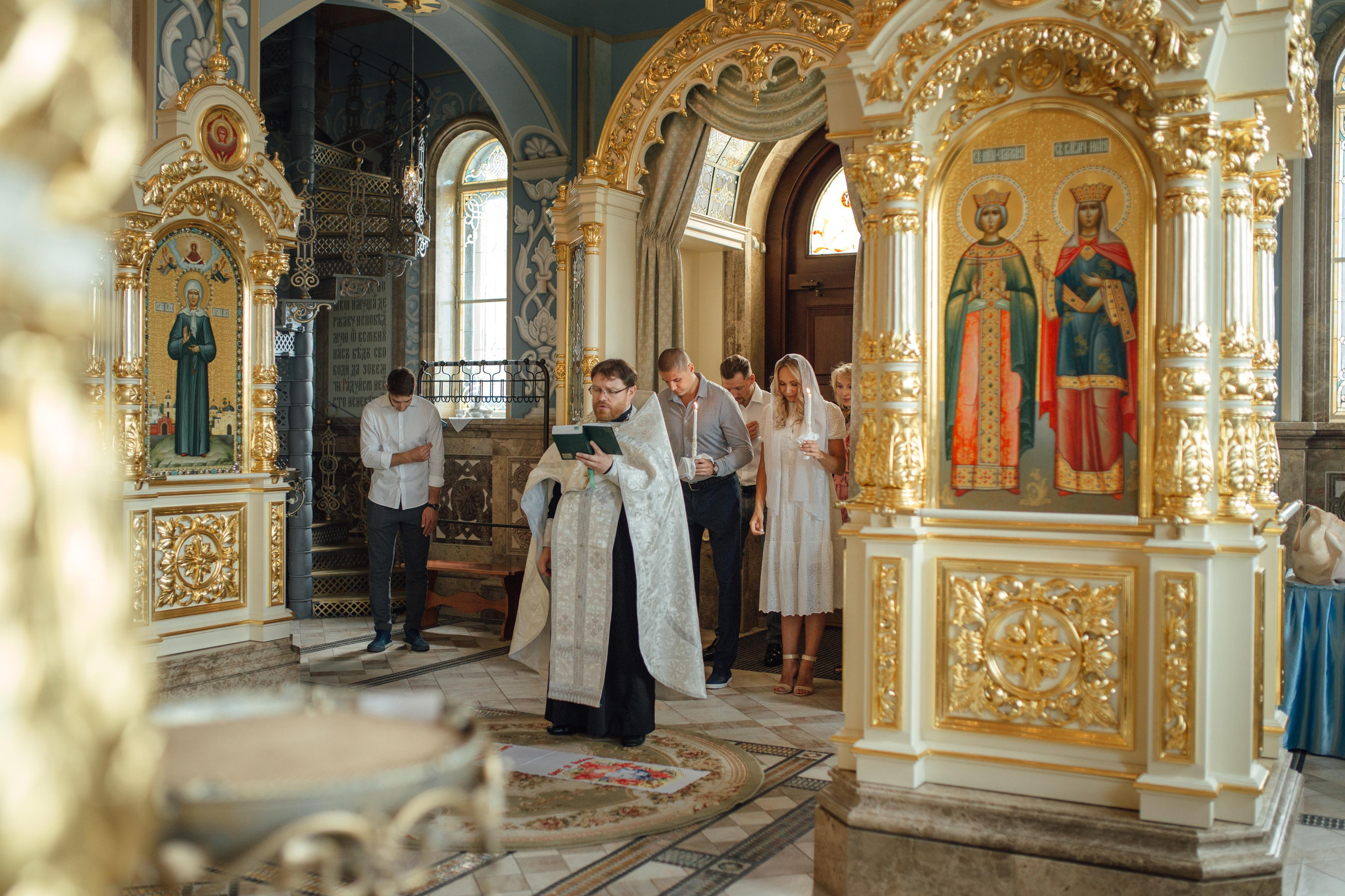 Роман и Анастасия, храм Всех Святых, предел «Утоли мои печали», Минск 2021