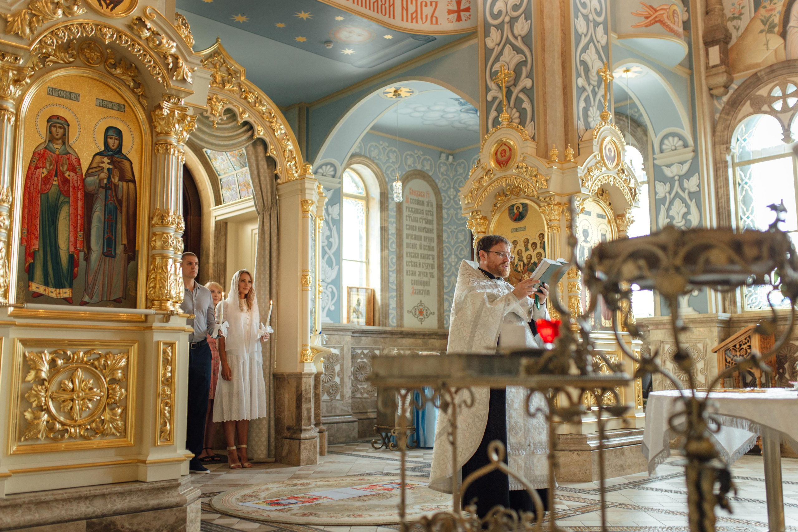 Роман и Анастасия, храм Всех Святых, предел «Утоли мои печали», Минск 2021