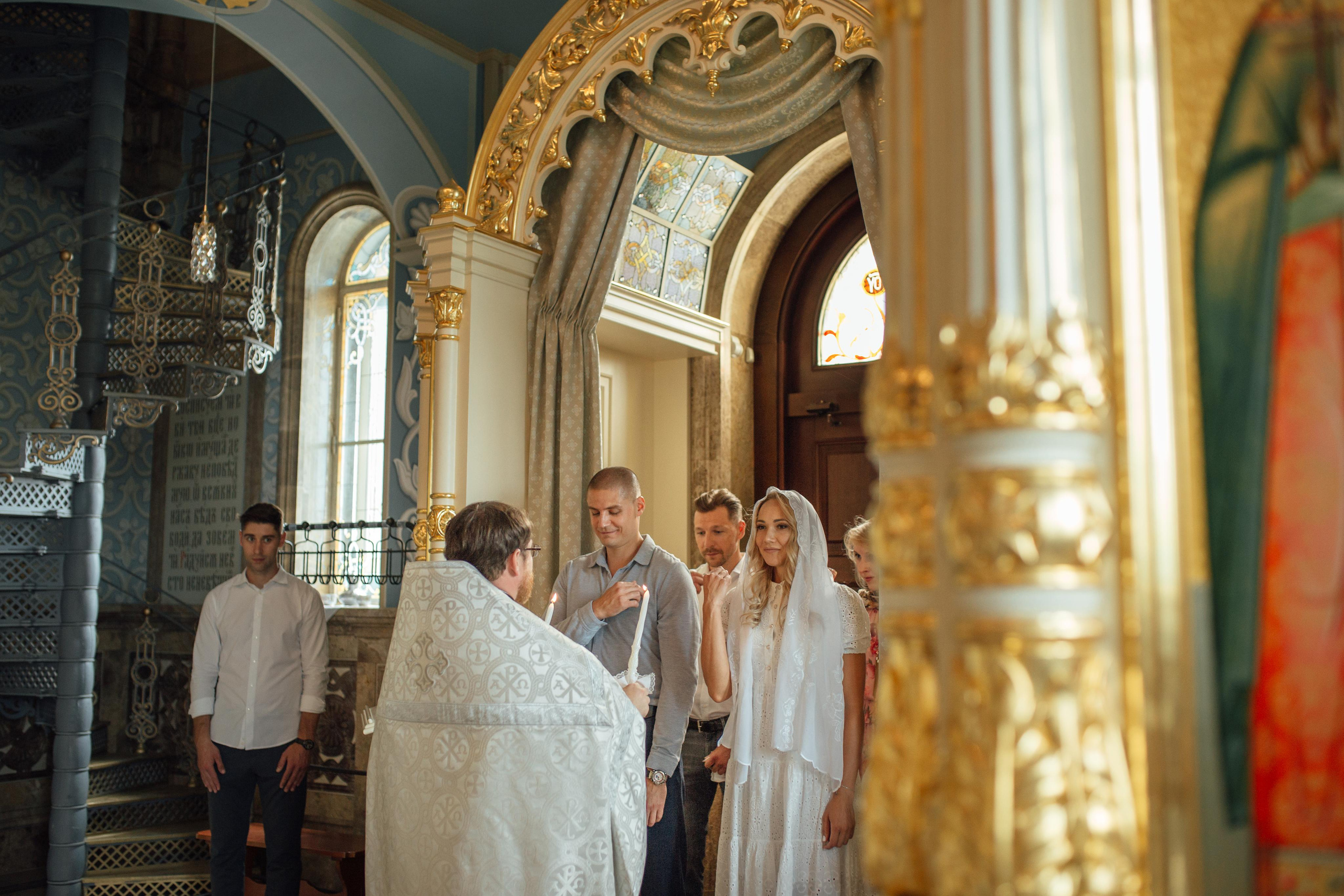Роман и Анастасия, храм Всех Святых, предел «Утоли мои печали», Минск 2021