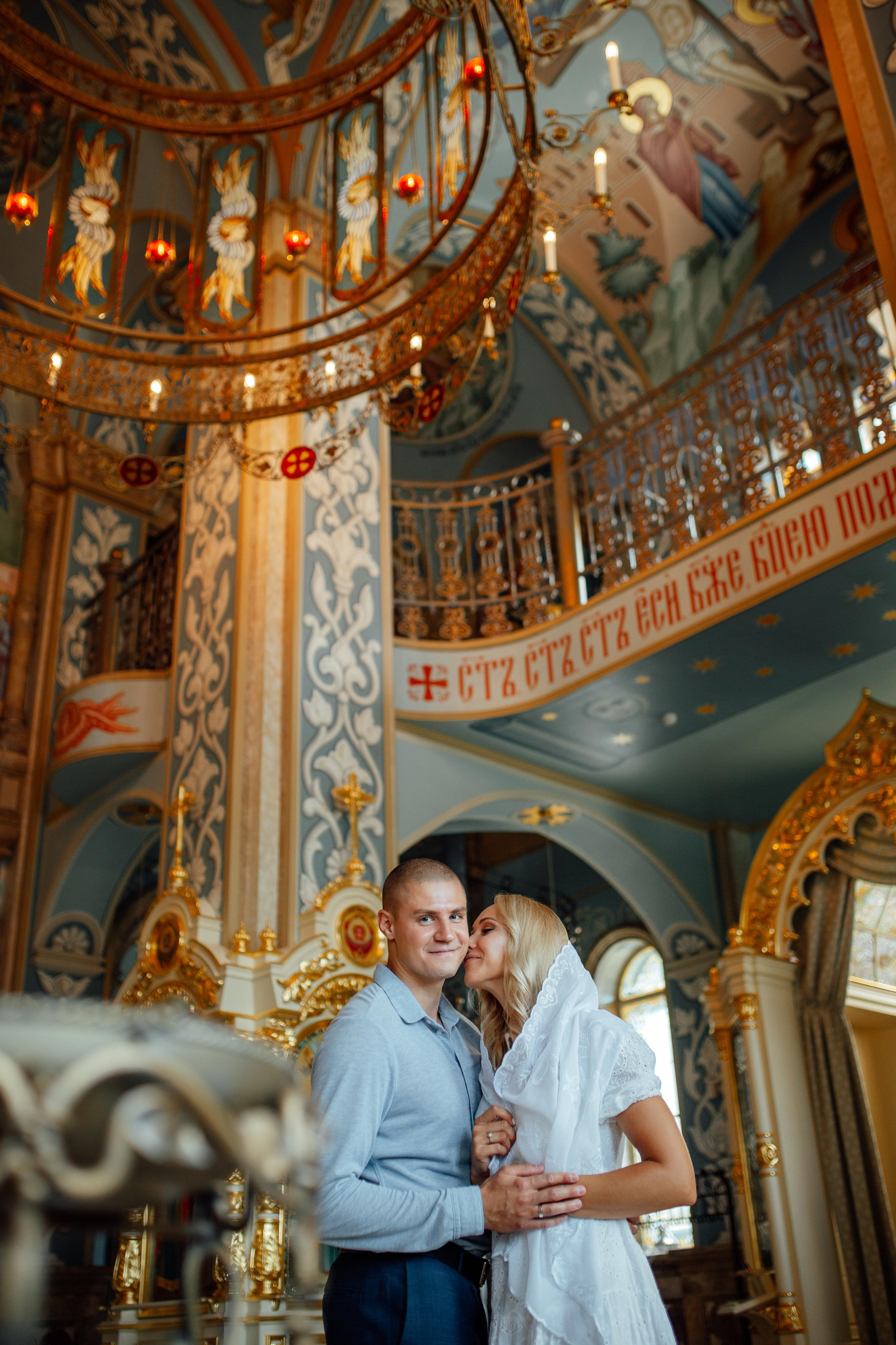 Роман и Анастасия, храм Всех Святых, предел «Утоли мои печали», Минск 2021